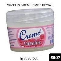 VAZELİN KREM PEMBE-BEYAZ  5507