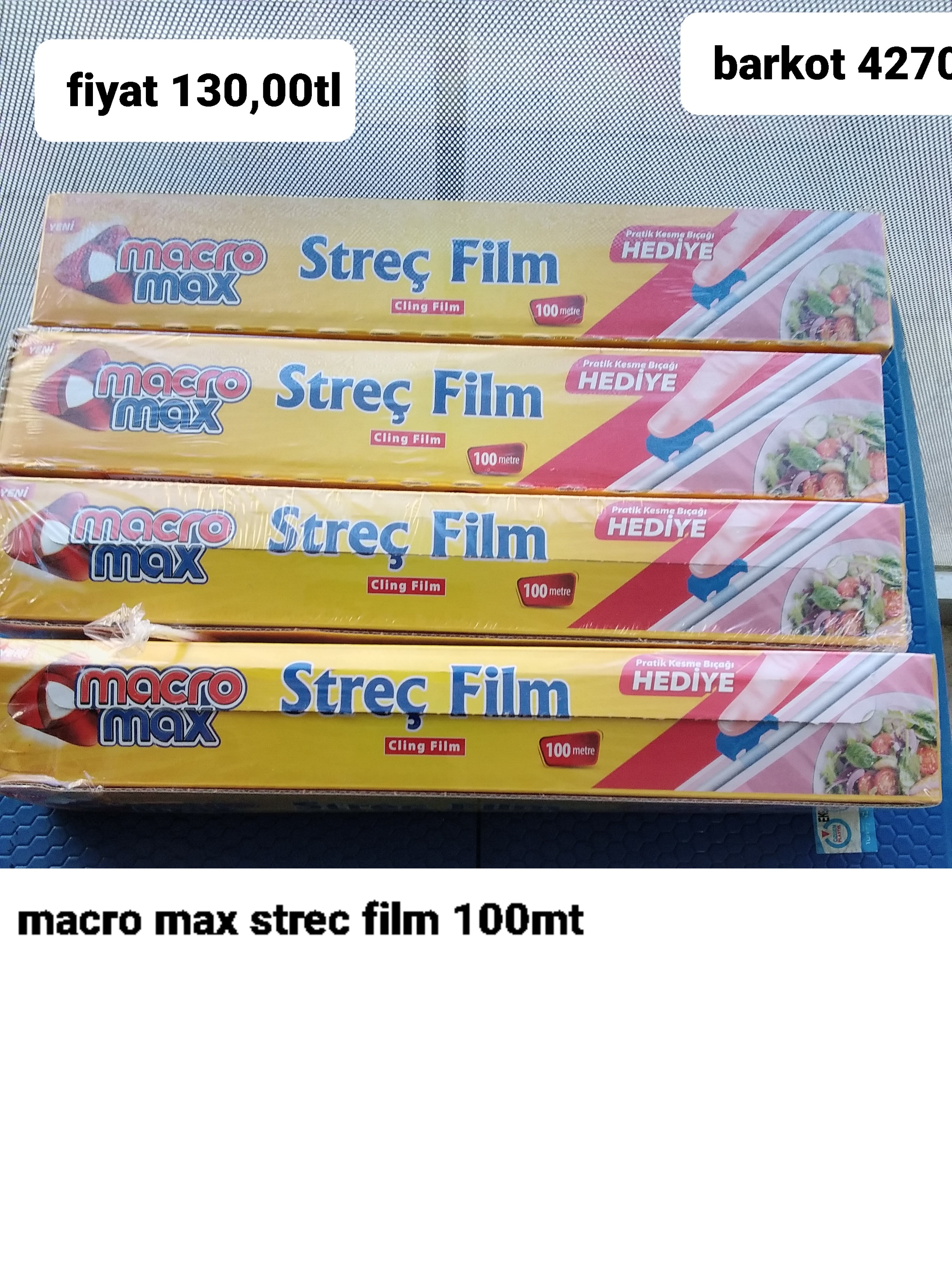 MACRO MAX STREC FİLM 100MT 4270