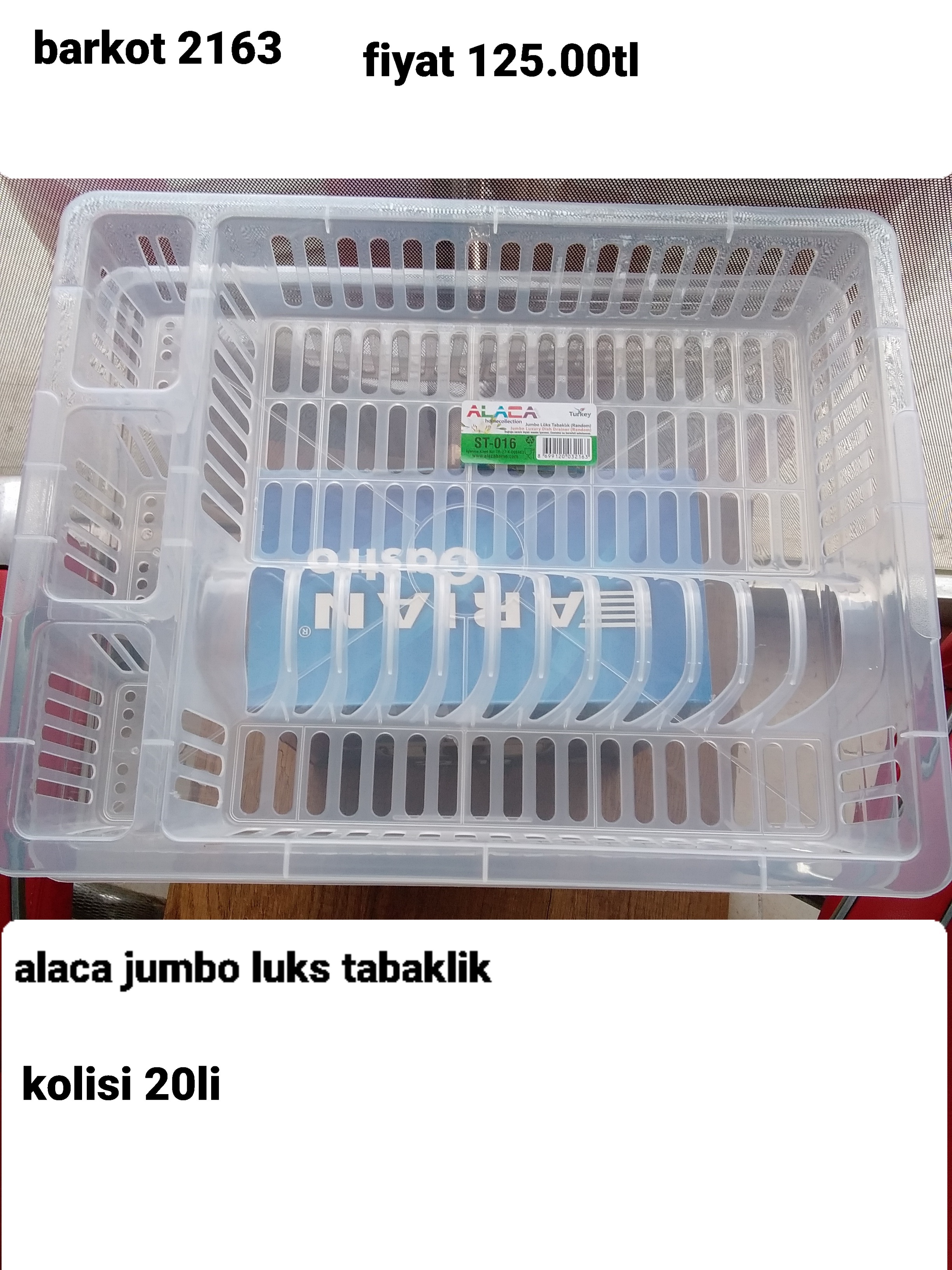 ALACA JUMBO LÜKS  TABAKLIK  2163