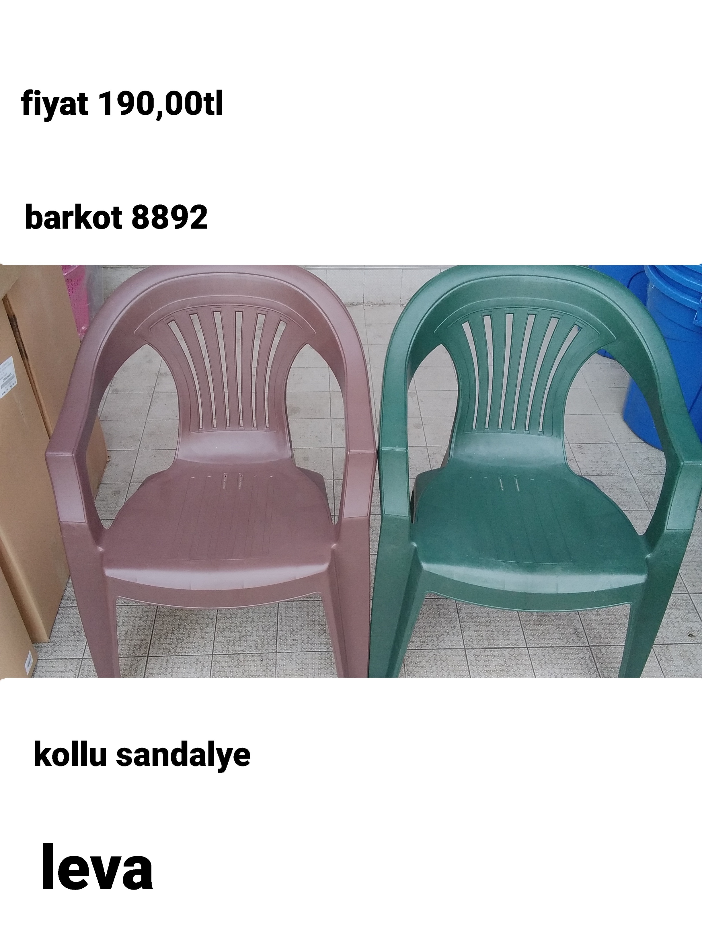 LEVA KOLLU SANDALYE 8892