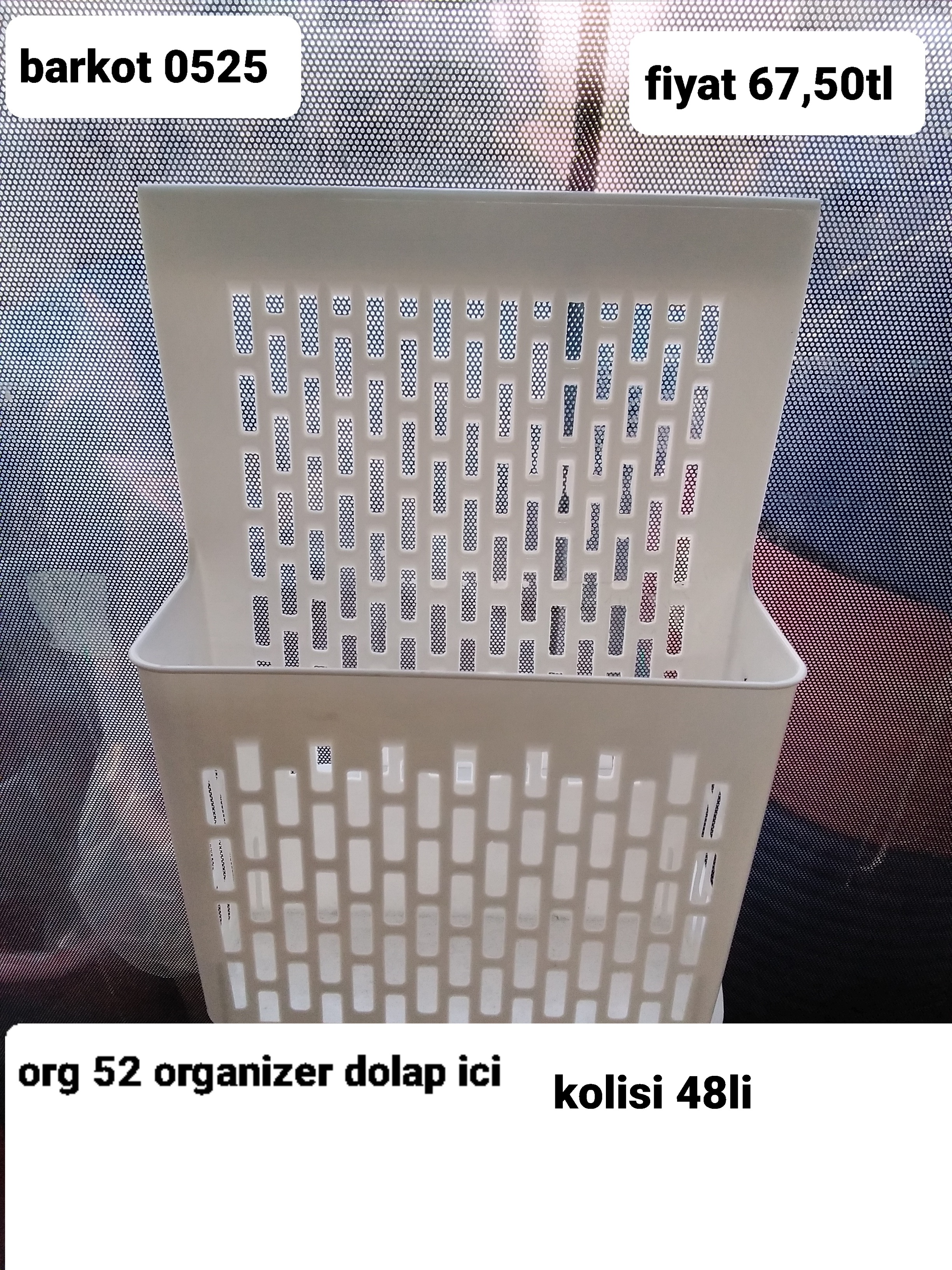 ORG 52 ORGANİZER DOLAP İÇİ   0525 