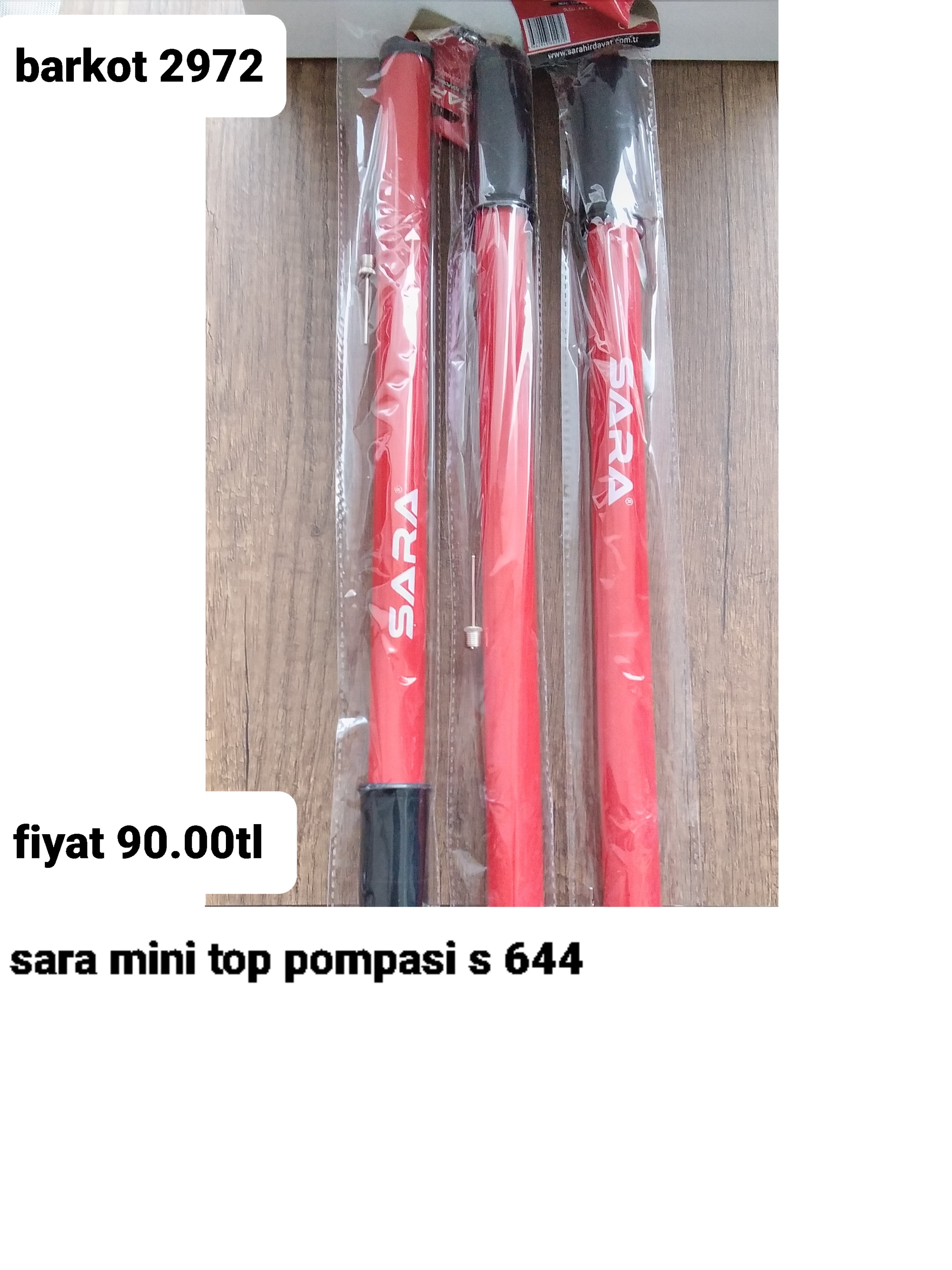 SARA MİNİ TOP POMPASI  2972