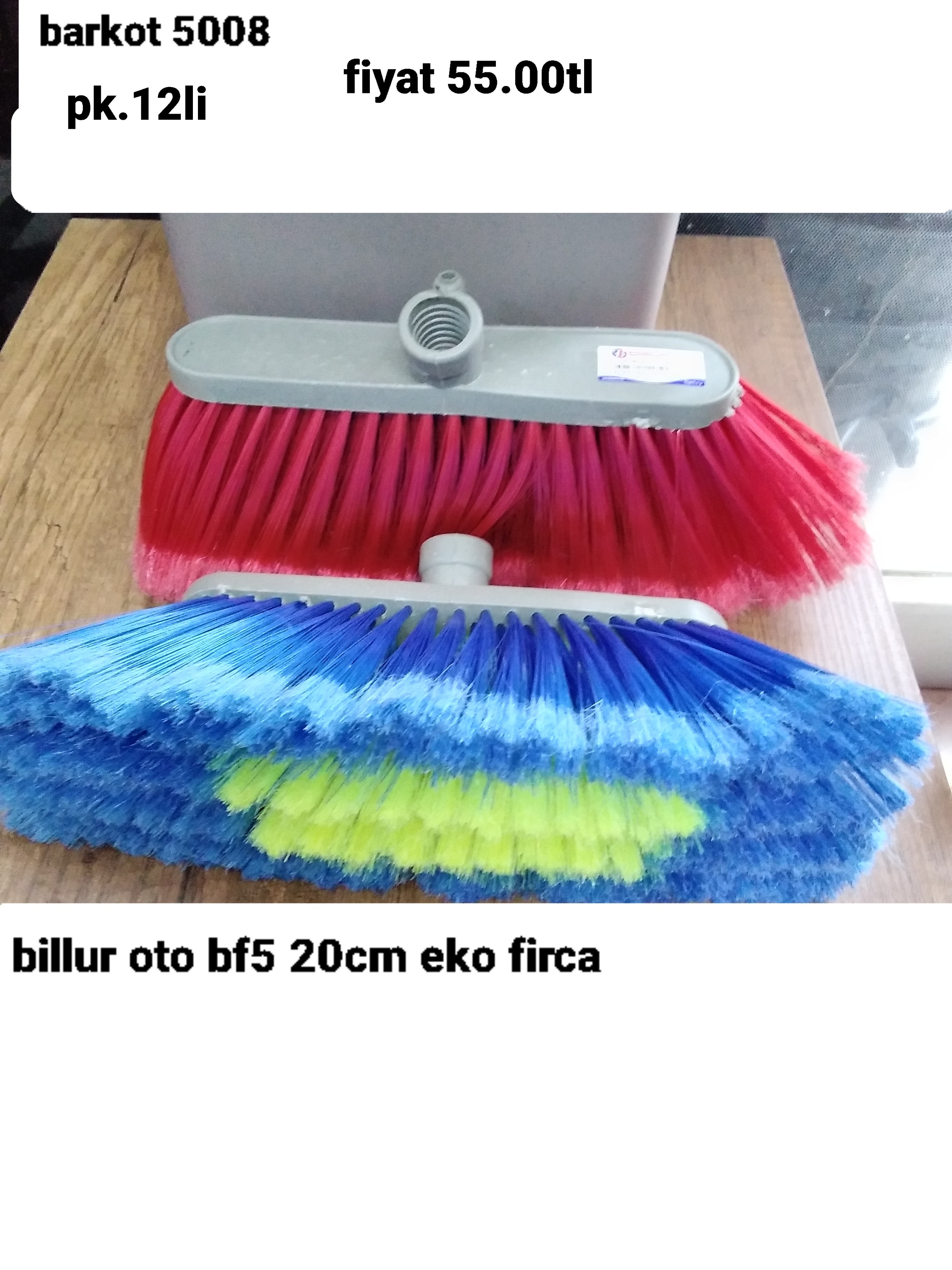 BİLLUR OTO 20CM EKO FIRÇA  5008