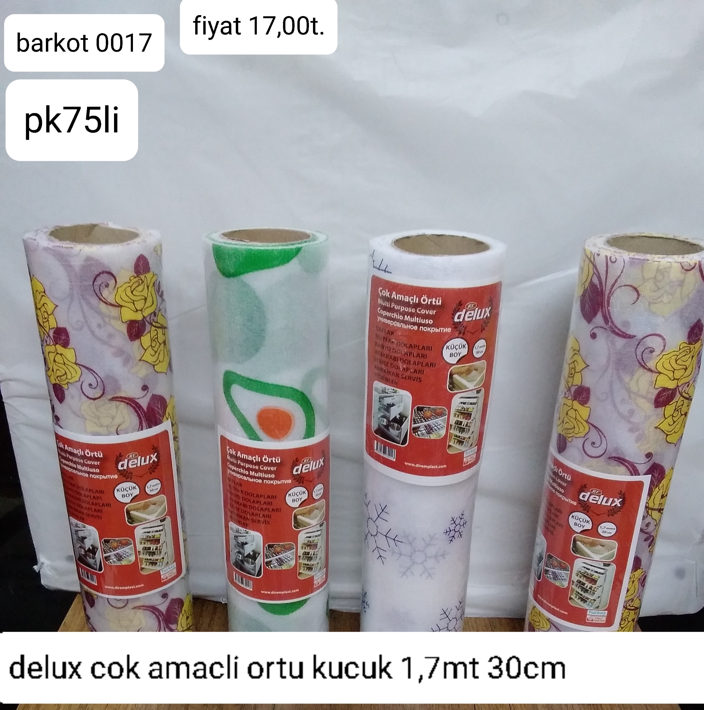 DELUX ÇOK AMAÇLI ORTA KUCUK 1,7M 30 CM 0017