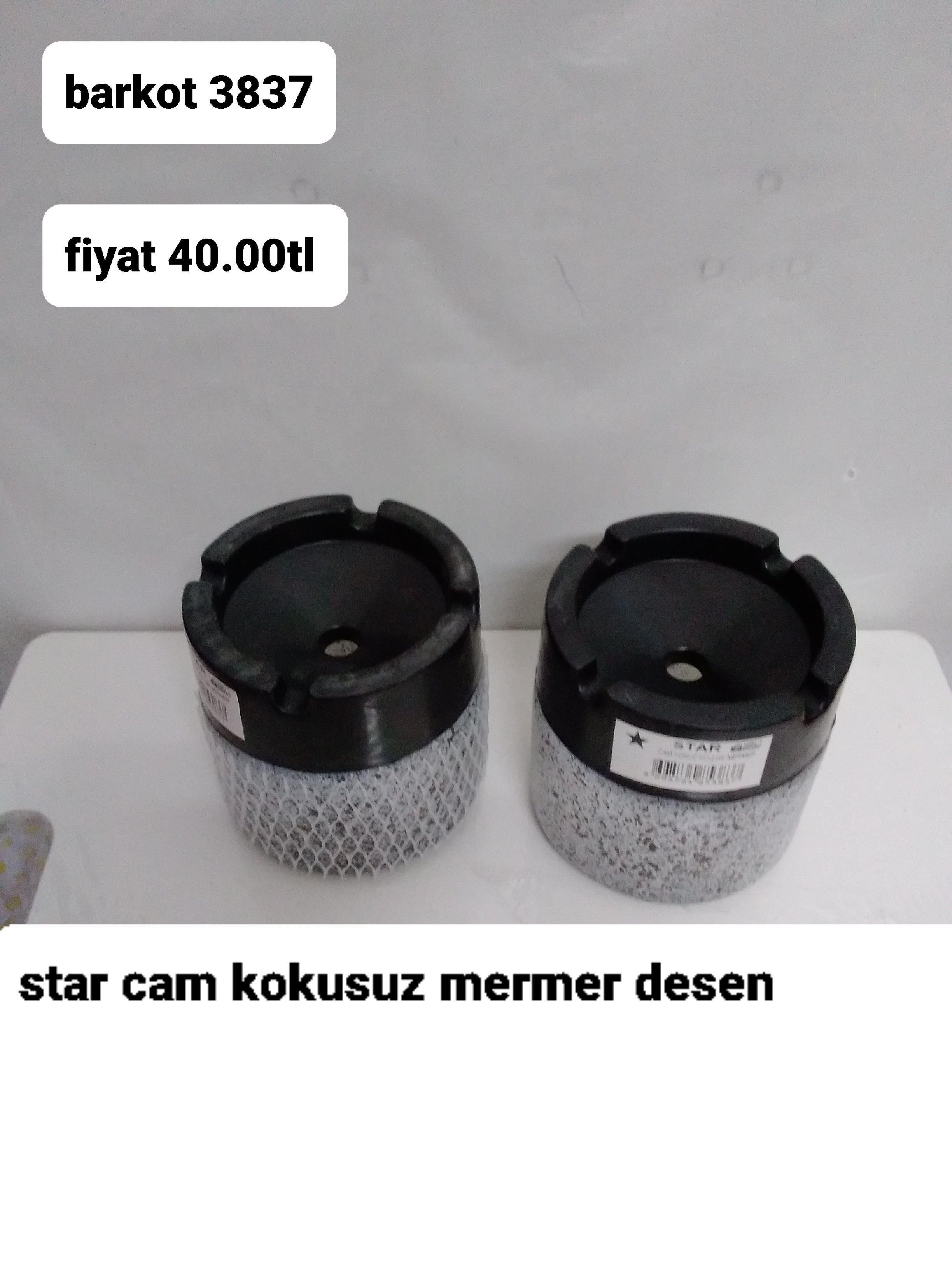 STAR CAM KOKUSUZ MERMER DESEN  3837