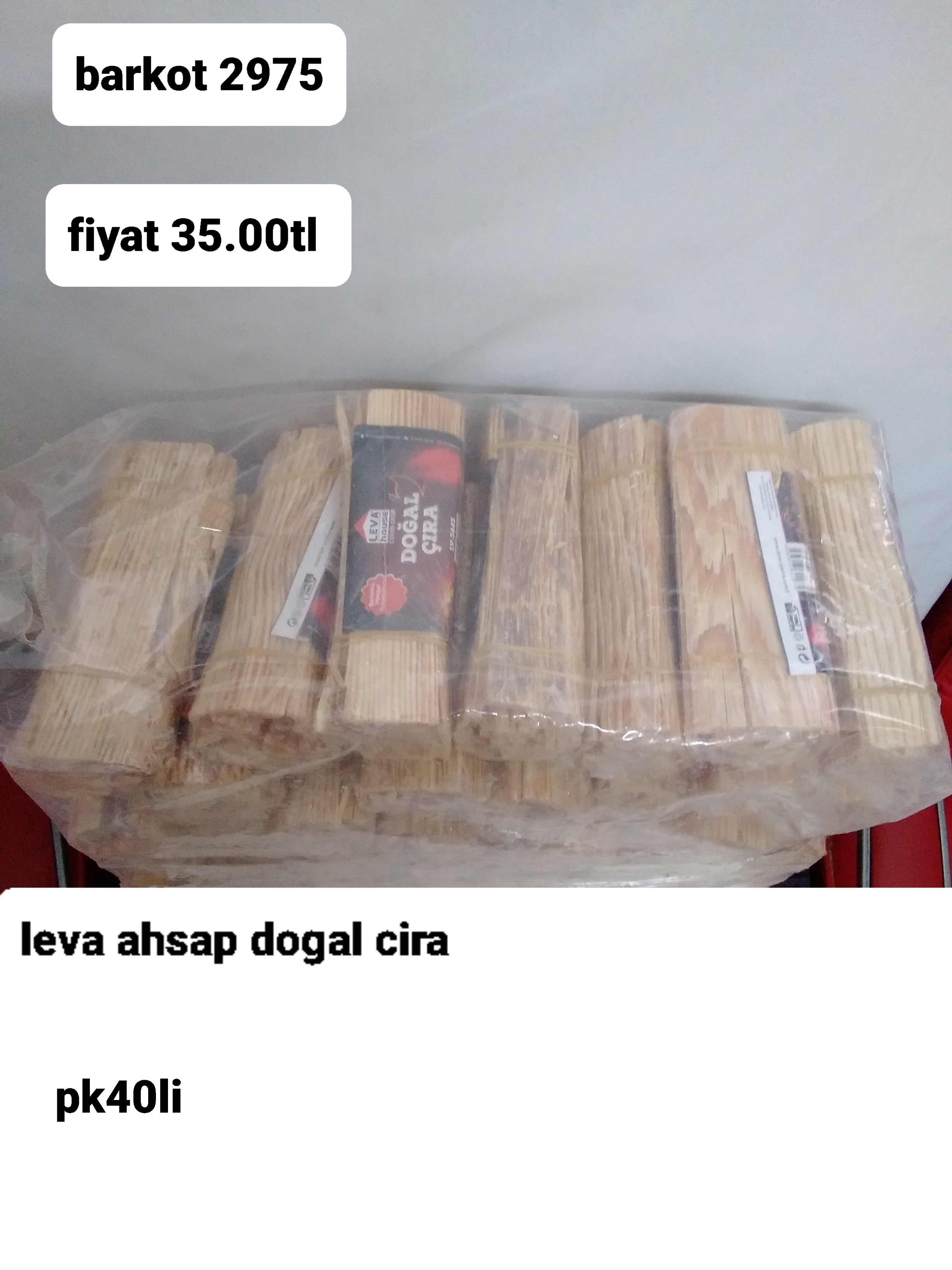 LEVA AHŞAP DOĞAL ÇIRA 2975
