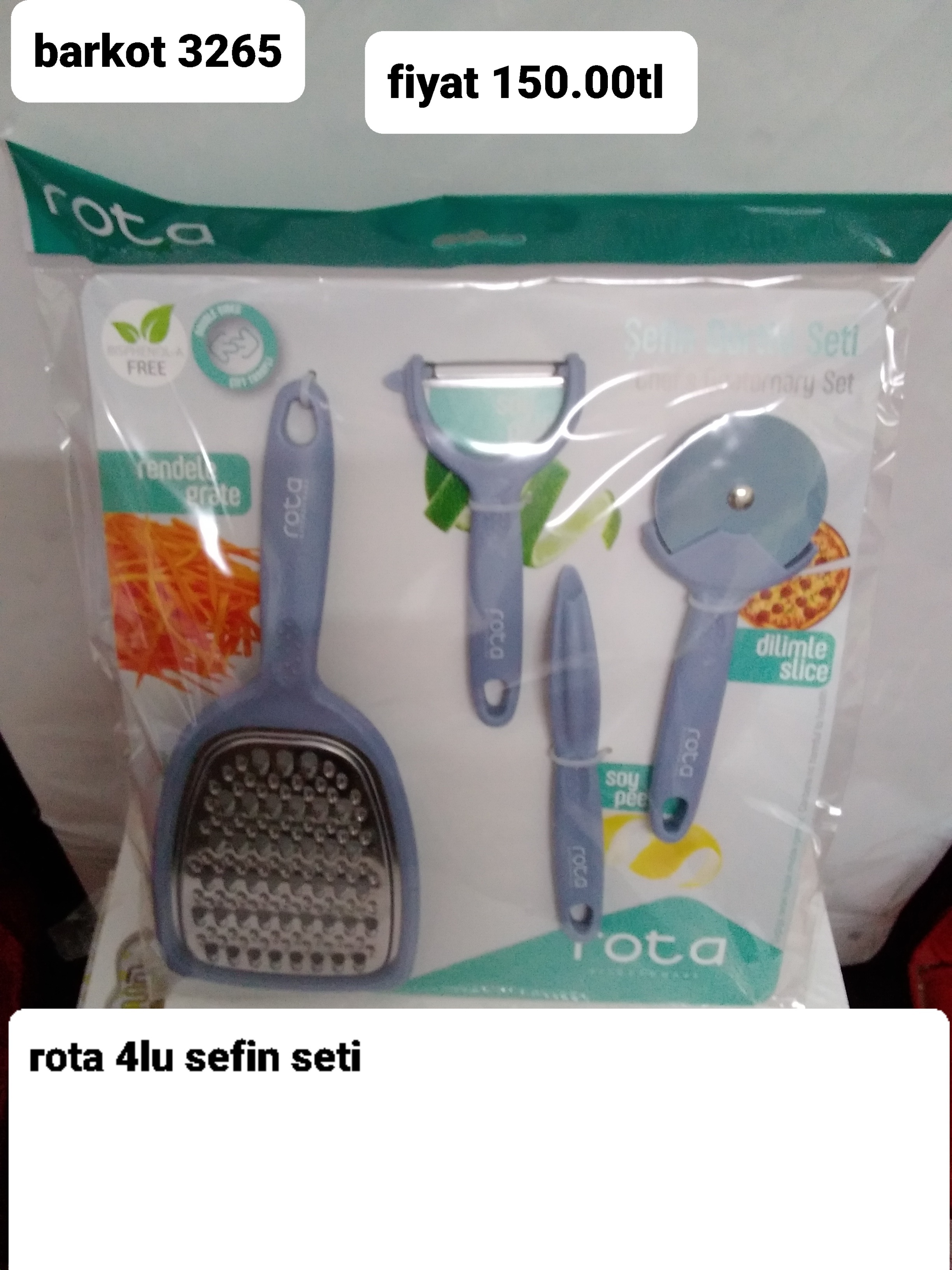ROTA 4LÜ SEFİN SETİ 3265