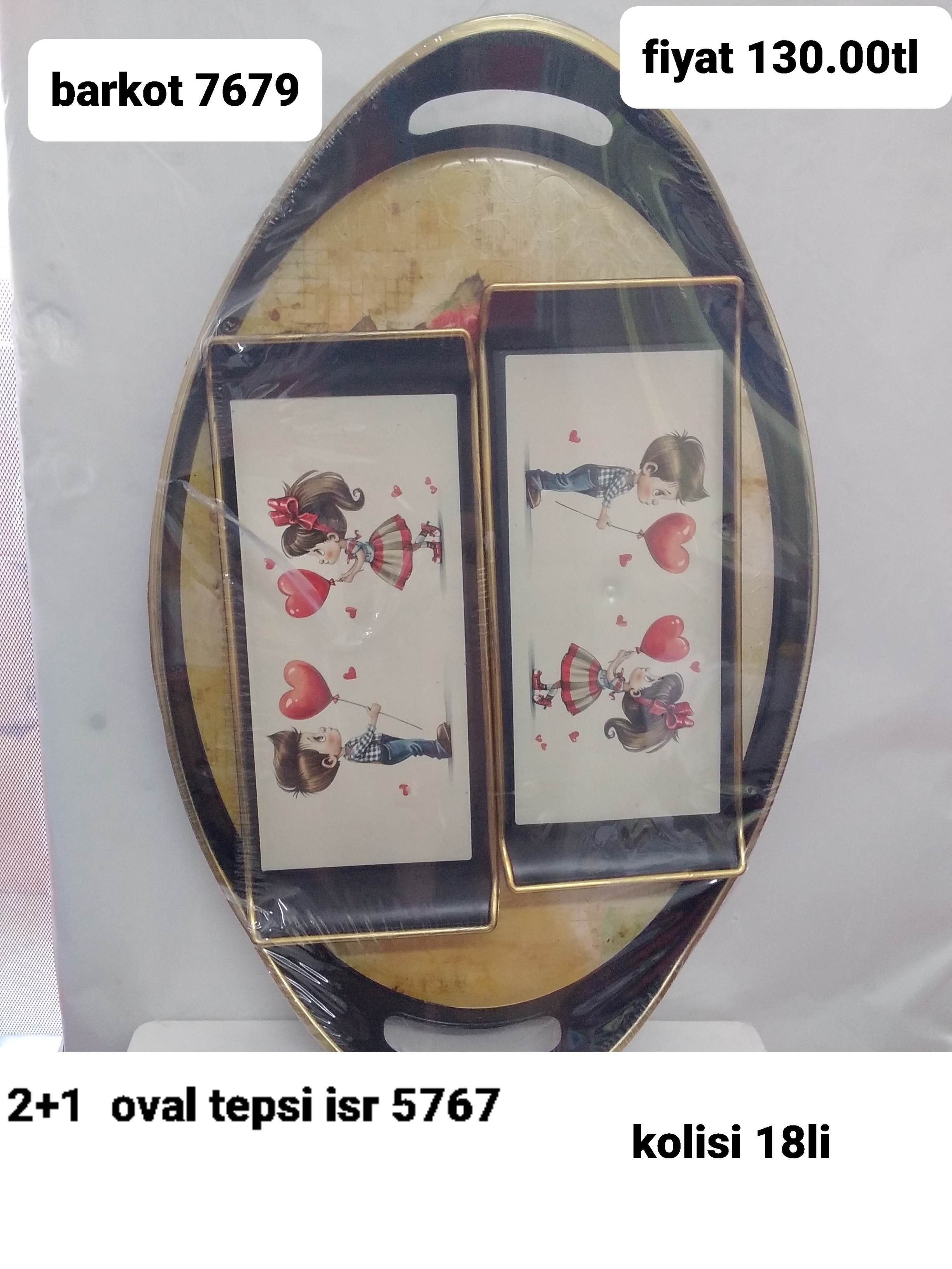 2+1 OVAL TEPSİ İSR 5767 7679