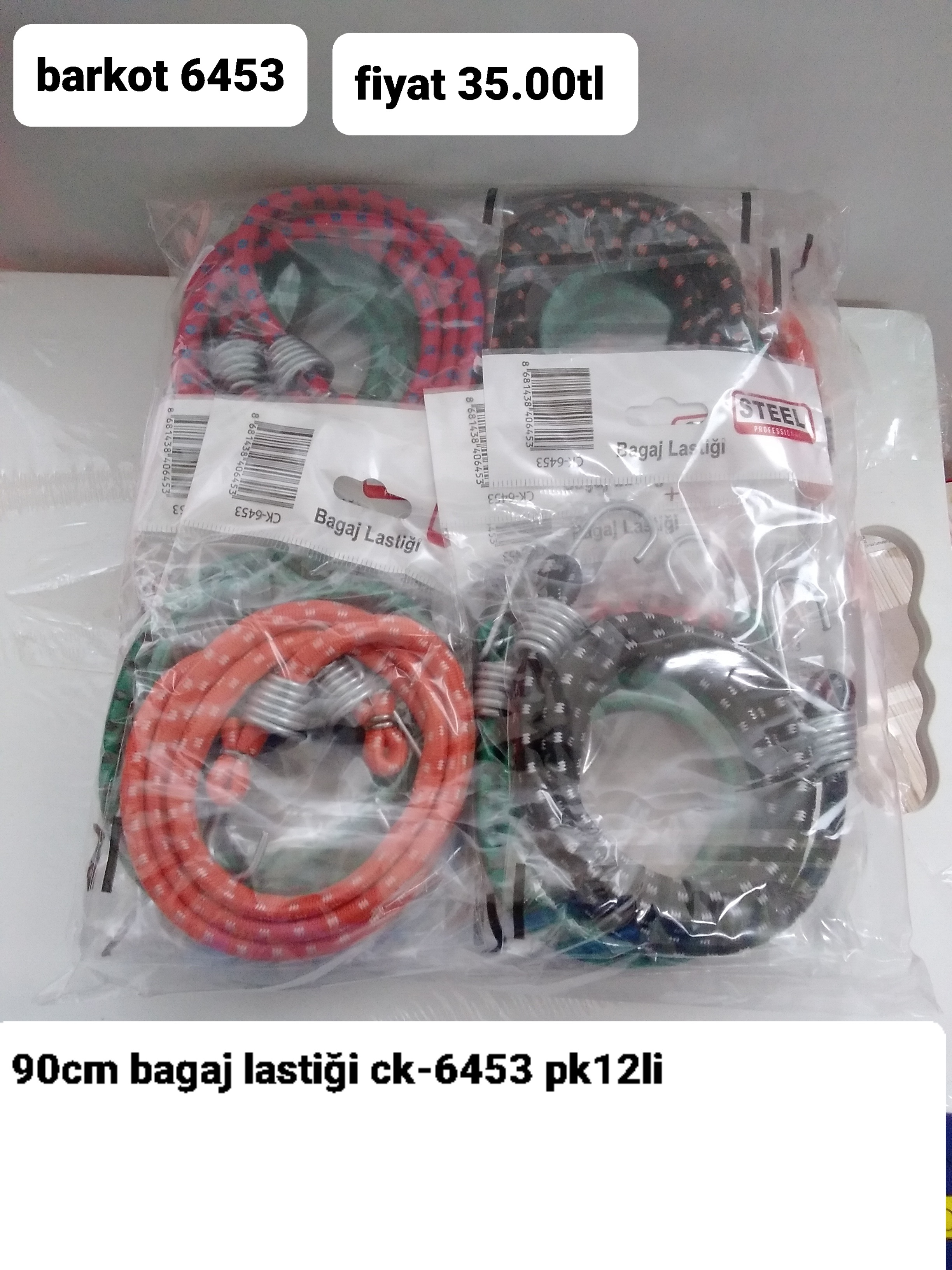 90CM BAGAJ LASTİĞİ  6453