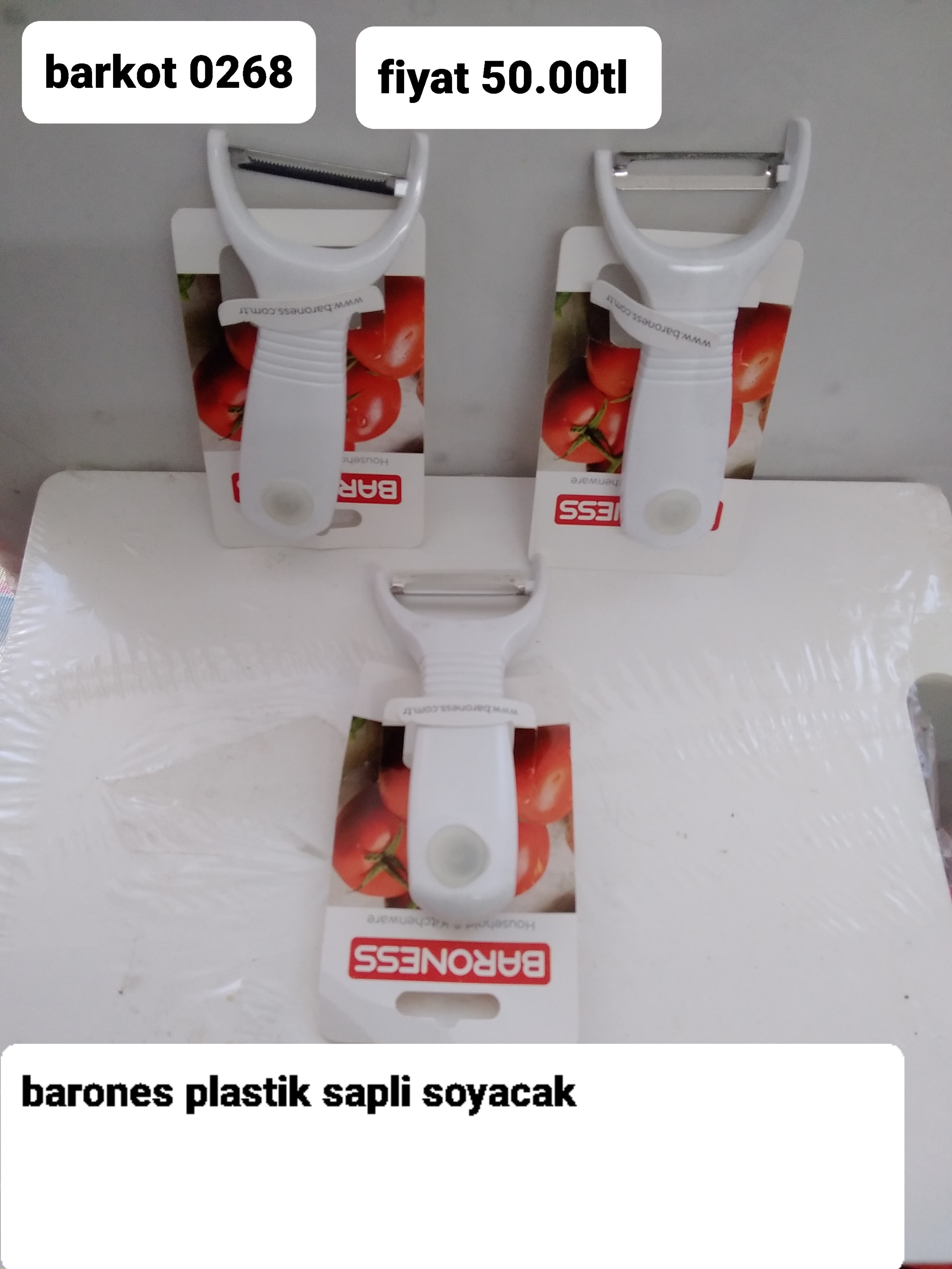BARONES PLASTİK SAPLI SOYACAK 0268