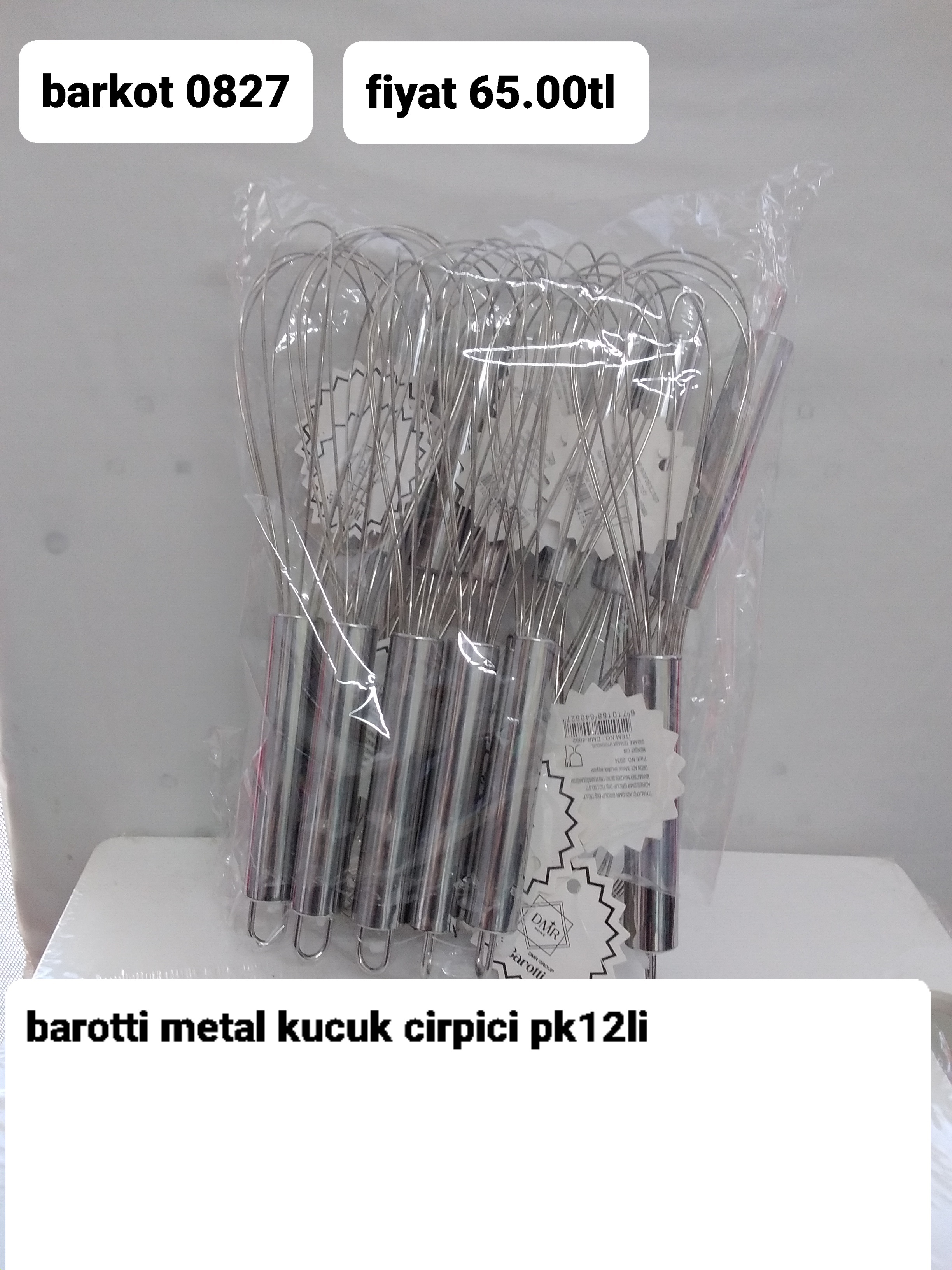 BAROTTİ METAL KÜÇÜK ÇIRPICI 0827