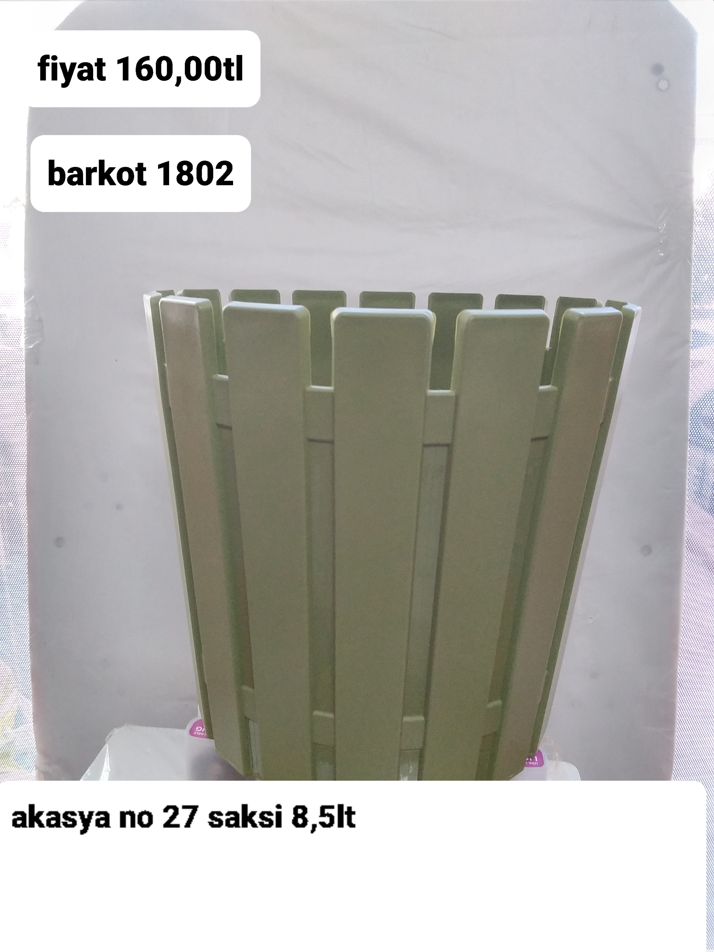 AKASYA NO 27 SAKSI 8,5LT 1802