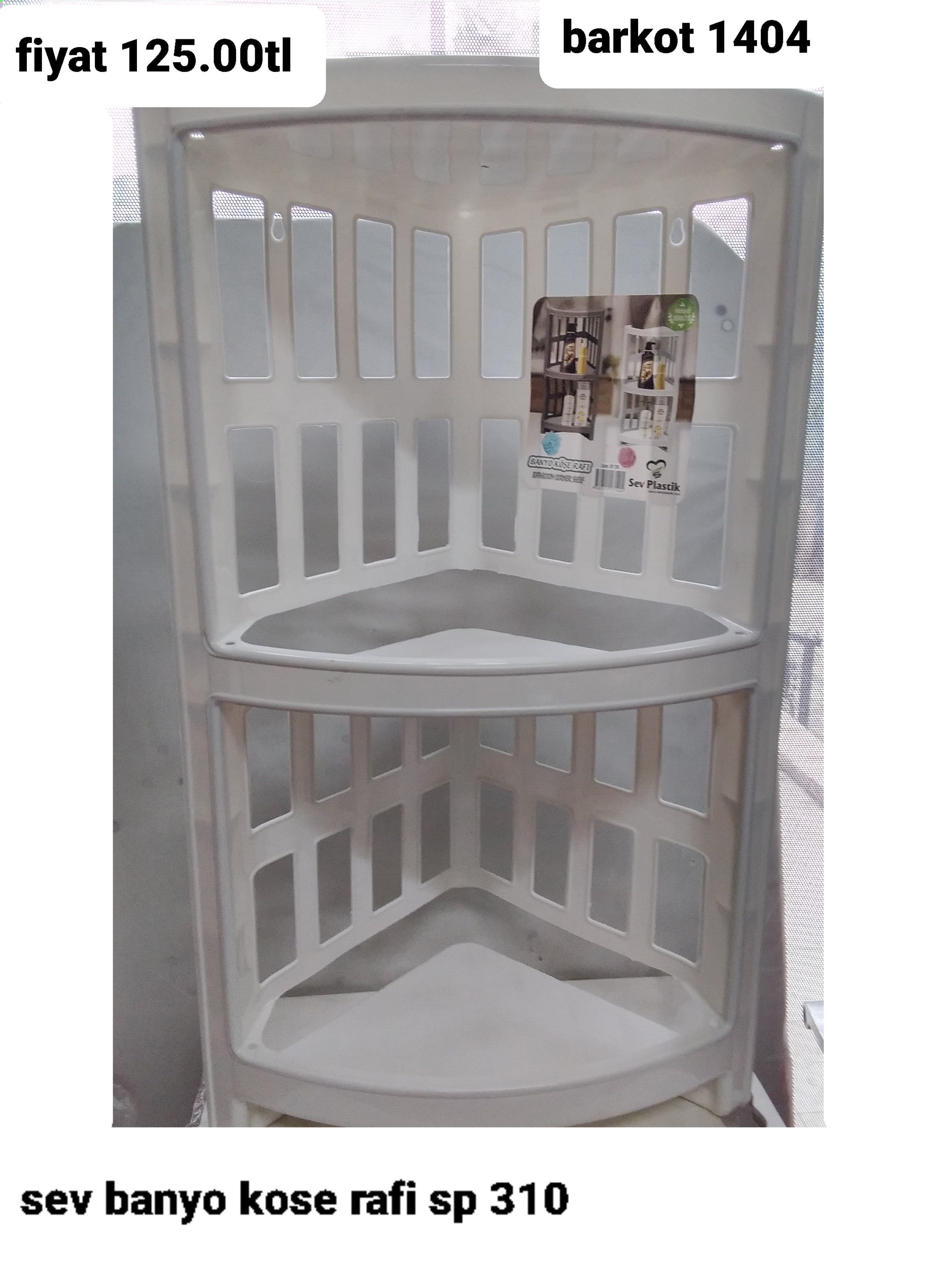 SEV BANYO KÖŞE RAFI 1404