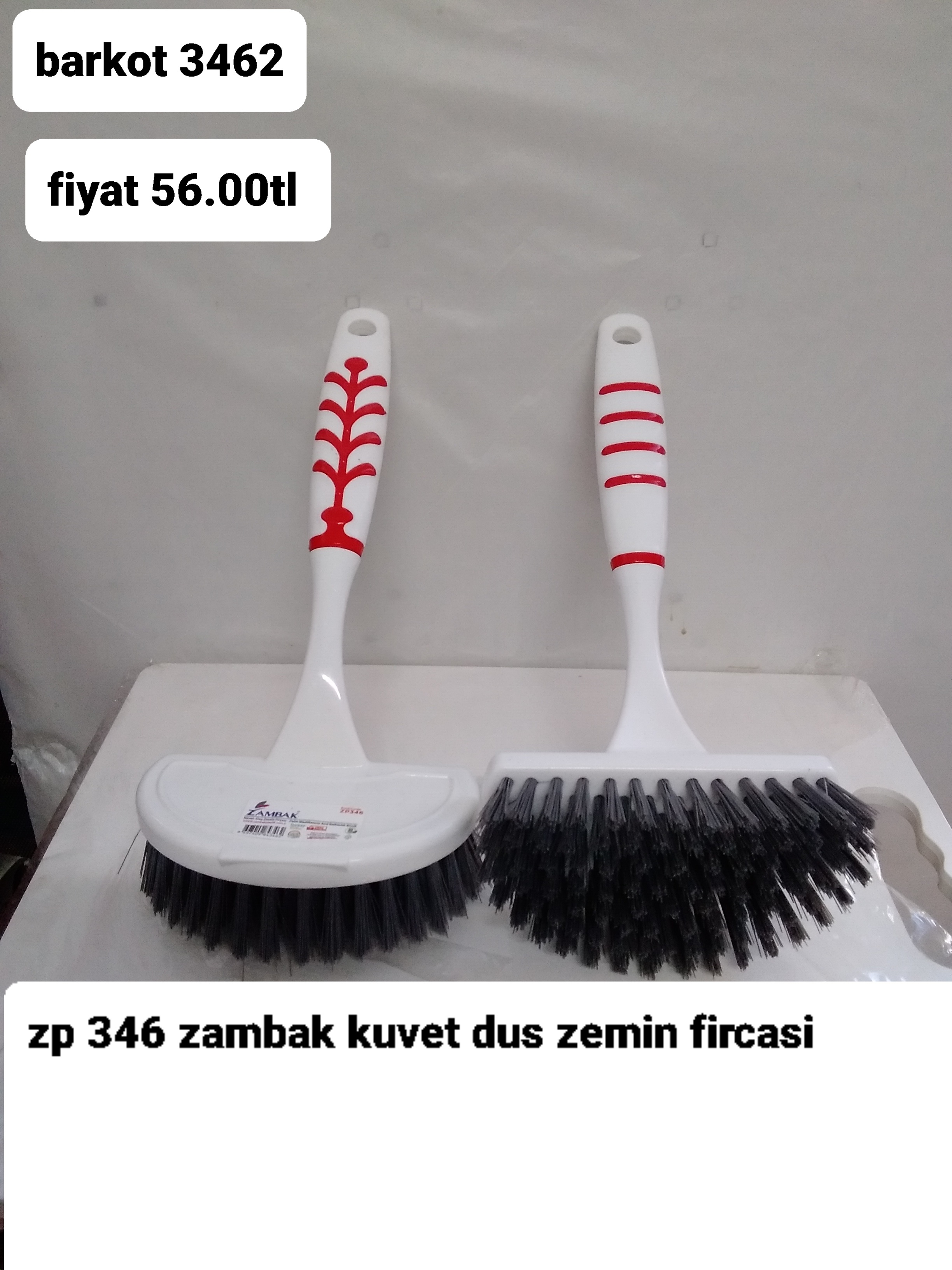 ZP 346 ZAMBAK KUVET DUŞ ZEMİN FIRÇASI 3462