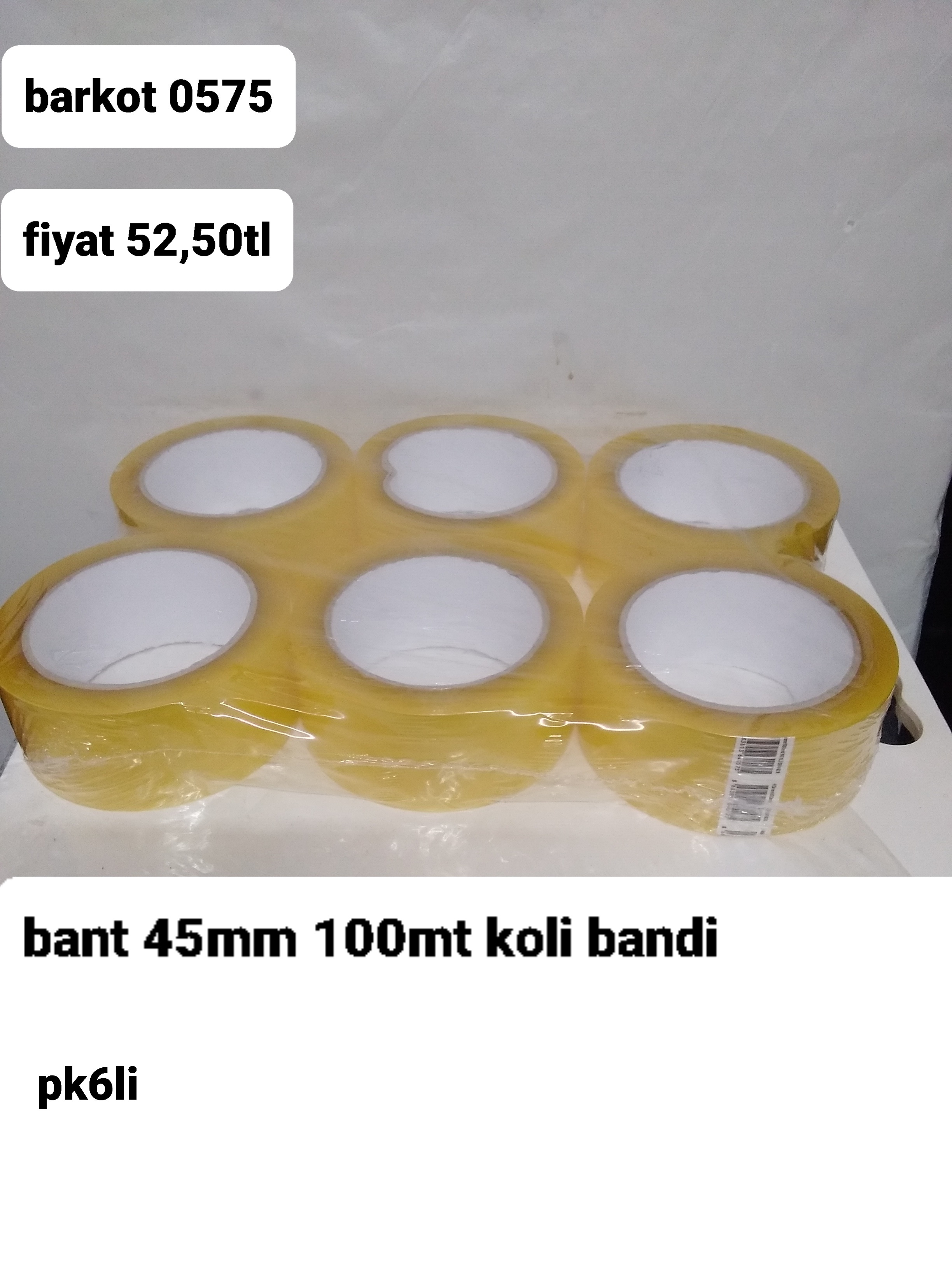 BANT 45MM 100MT KOLİ BANDI 0575