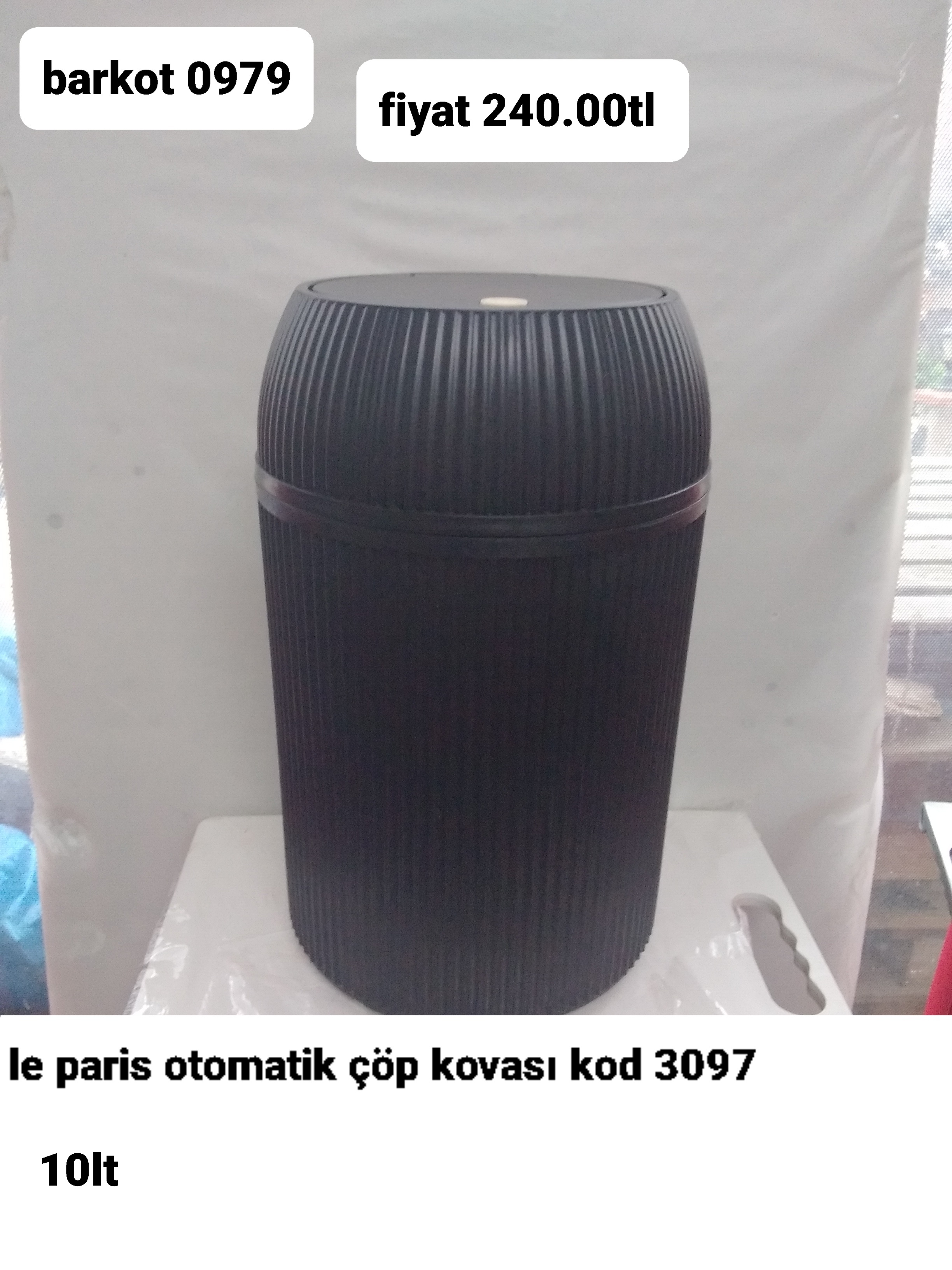 LE PARİS OTOMATİK ÇÖP KOVASI 10LT 0979