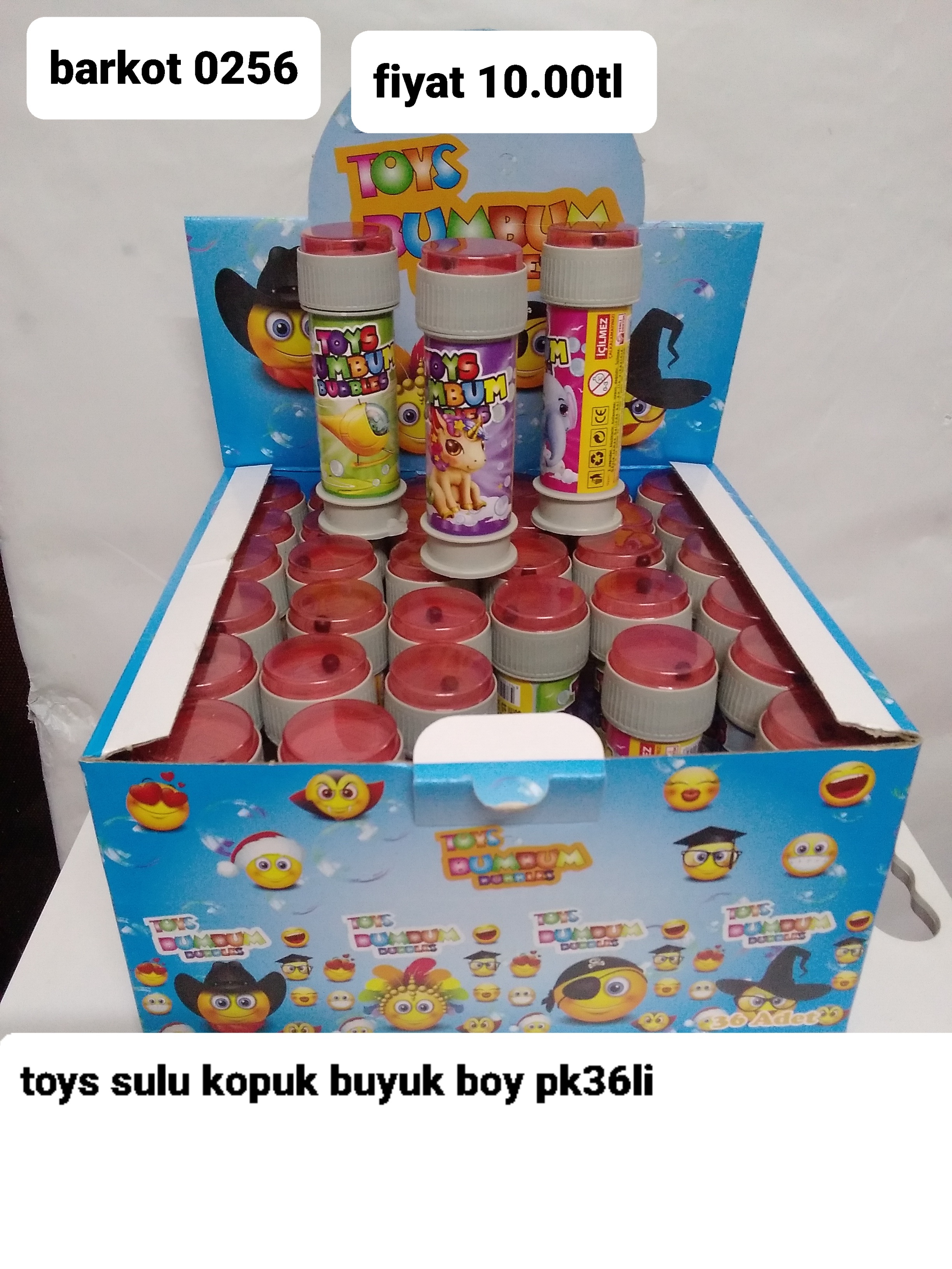 TOYS SULU KÖPÜK BÜYÜK BOY PK 36LI 0256