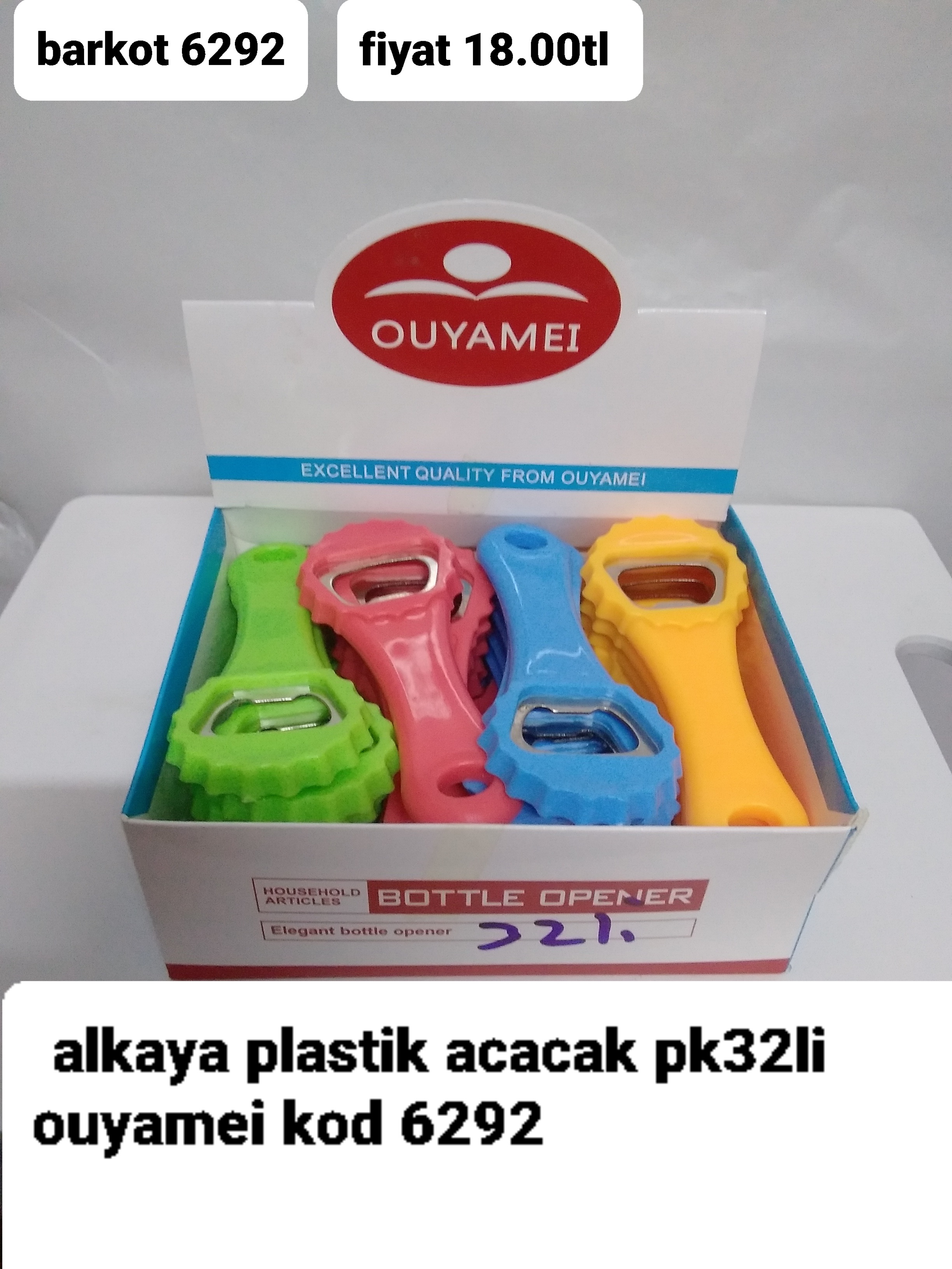 ALKAYA PLASTİK AÇACAK PK 32 Lİ OUYAMEİ 6292