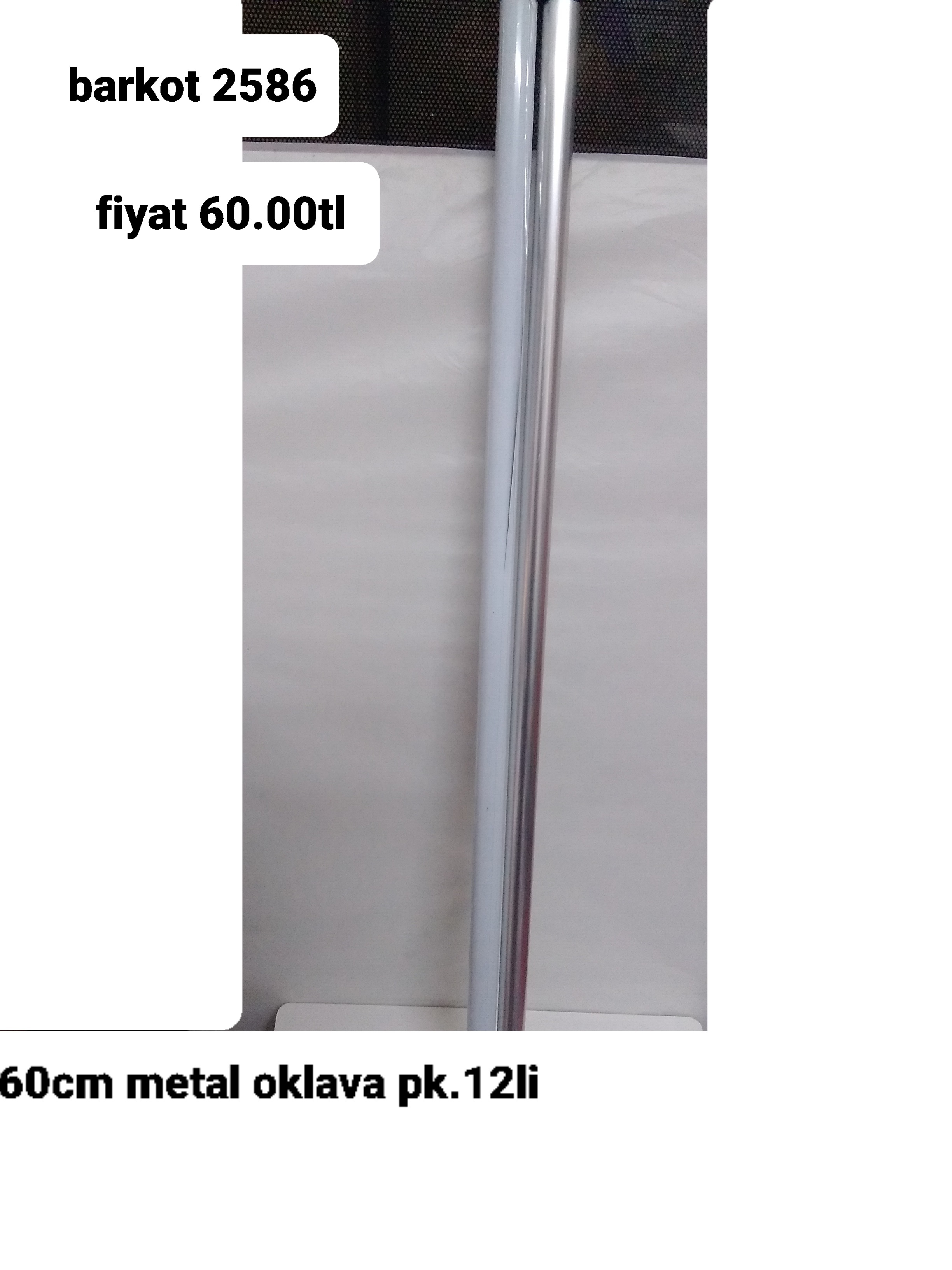 60CM METAL OKLAVA 2586