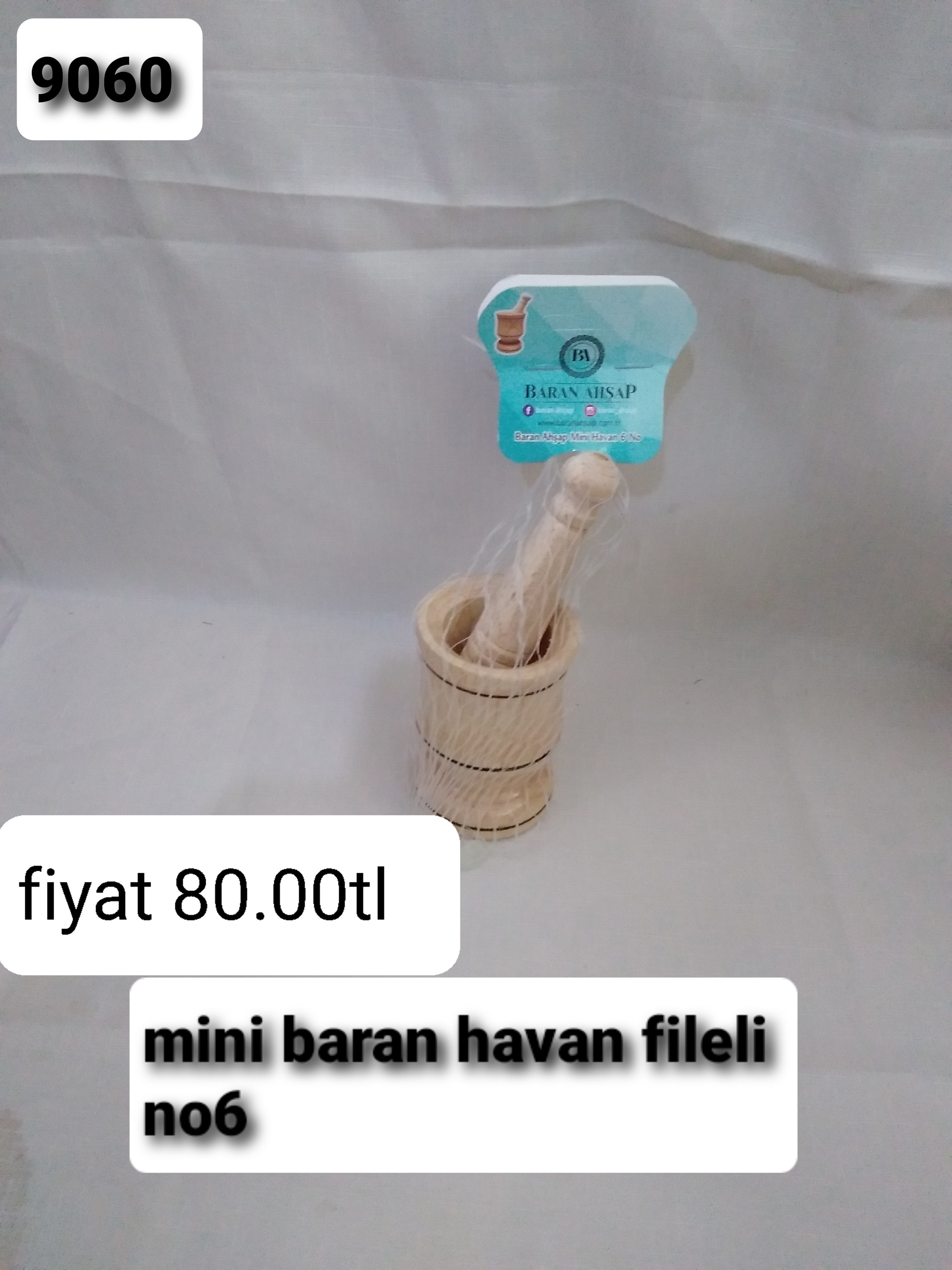 MİNİ BARAN HAVAN FİLELİ NO 6 9060