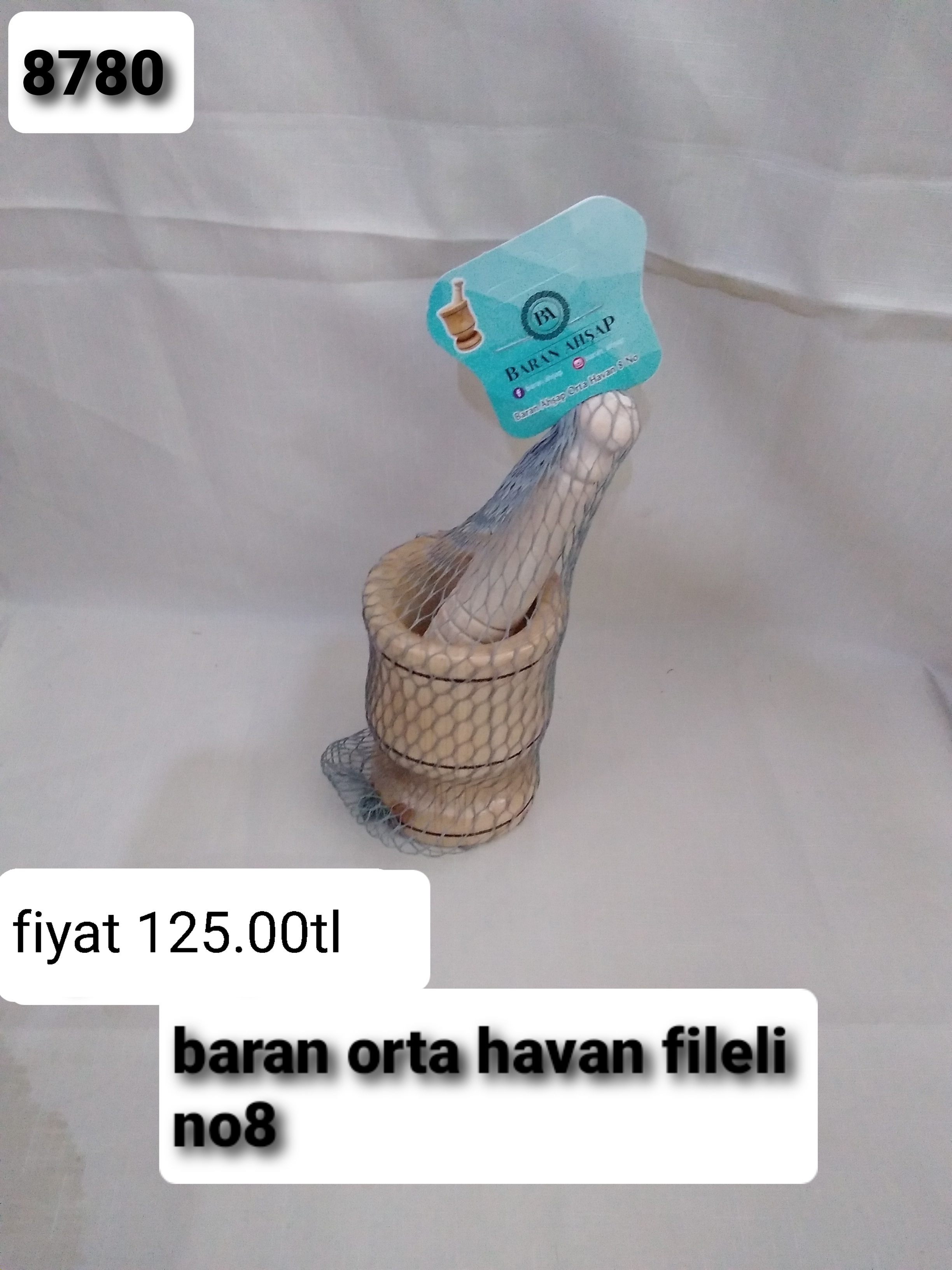 BARAN ORTA HAVAN FİLELİ NO8 8780