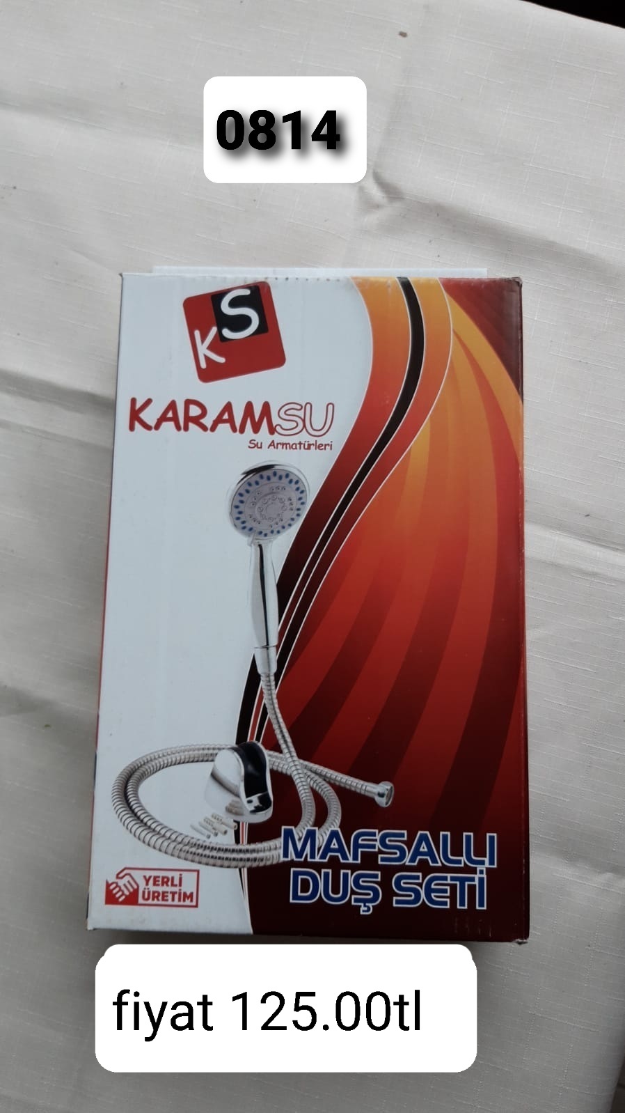 KARAMSU MAFSALLI DUŞ SETİ 0814