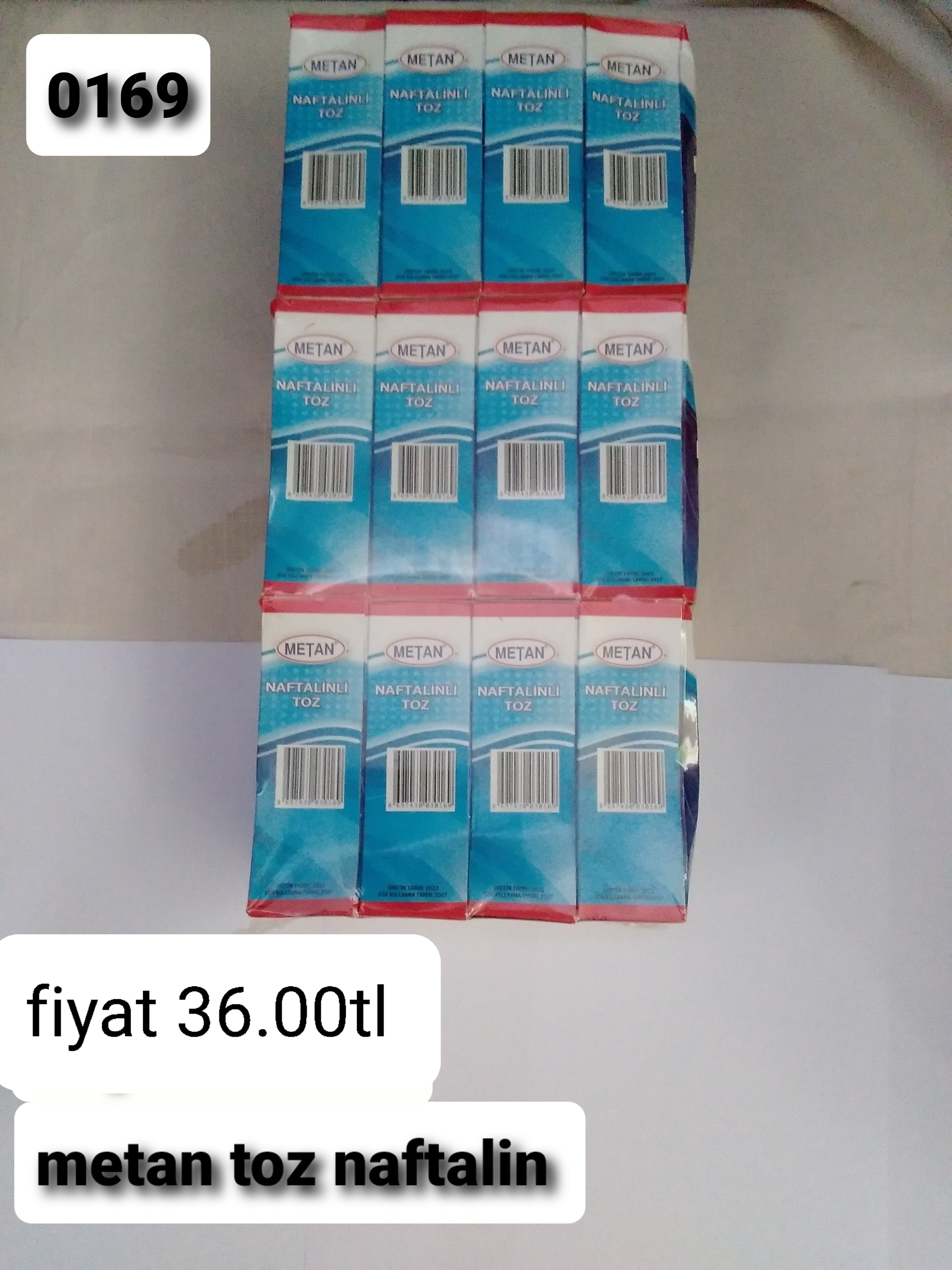 METAN TOZ NAFTALİN 0169