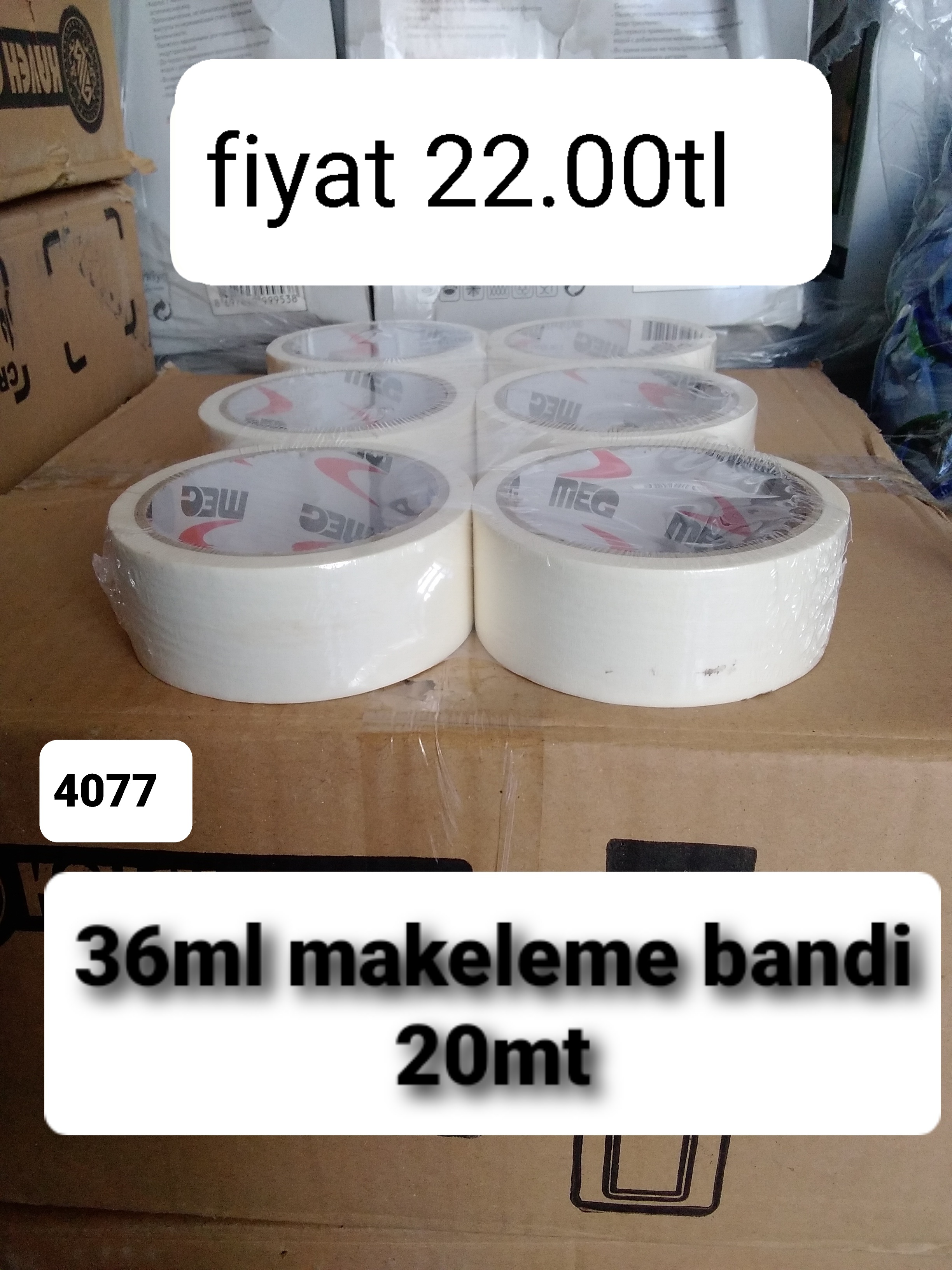 36ML MASKELEME BANDI 20MT 4077