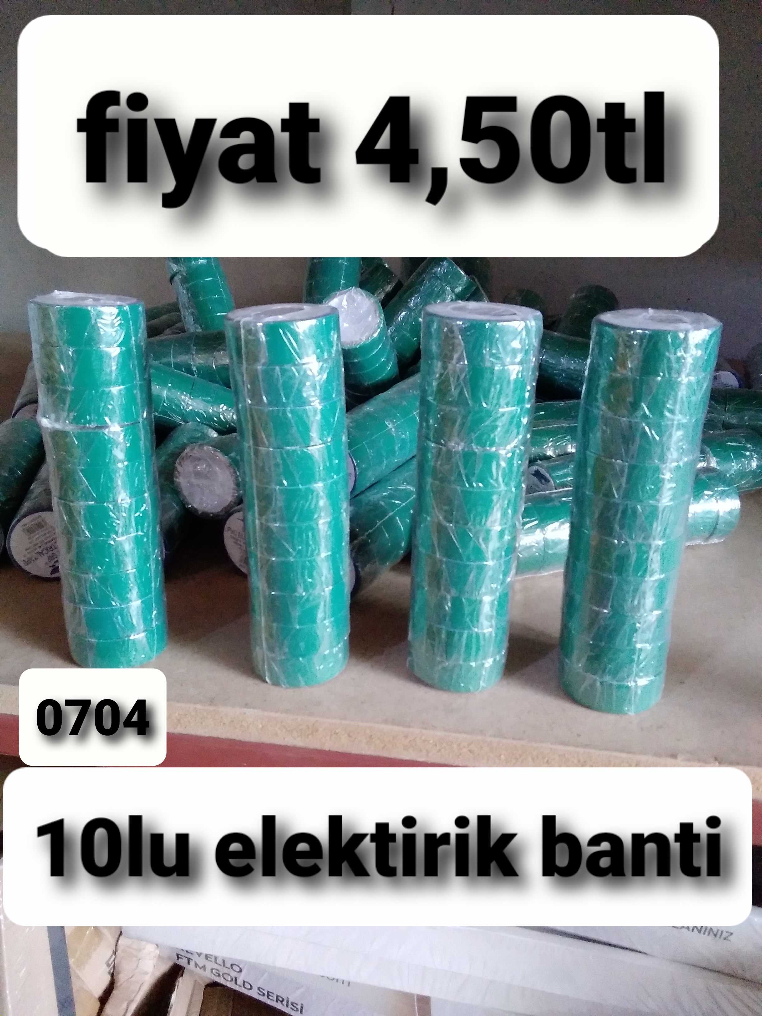 10 LU ELEKTRİK BANTI 0704