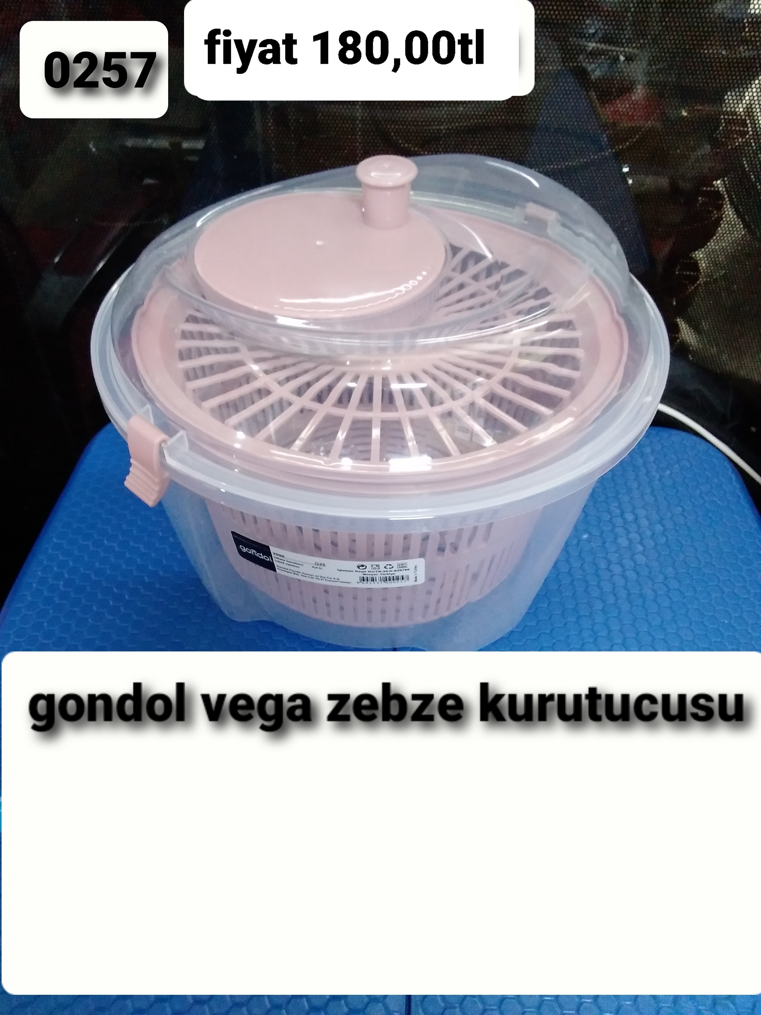GONDOL VEGA SEBZE KURUTUCUSU 0257