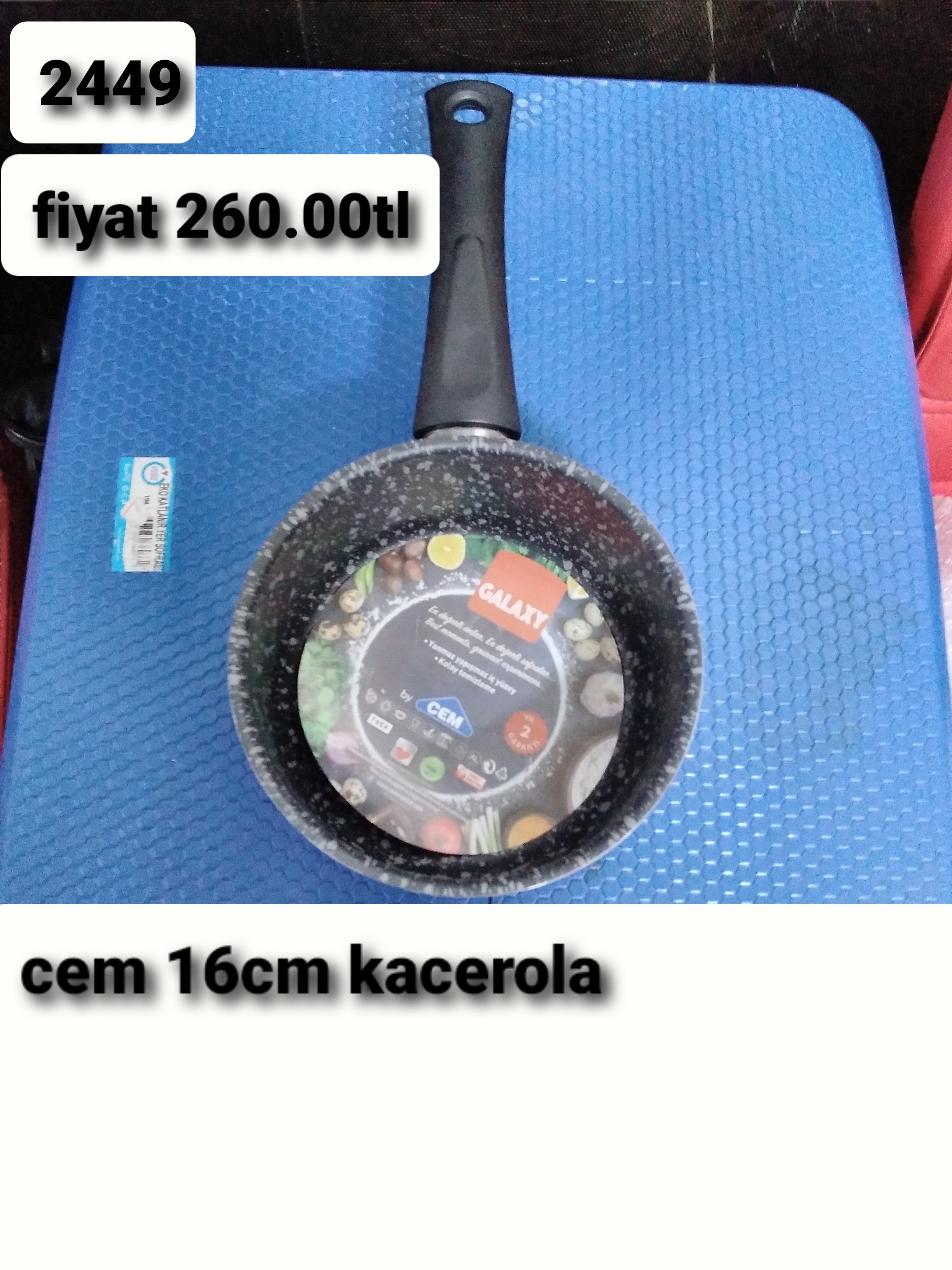 CEM 16CM KACEROLA 2449