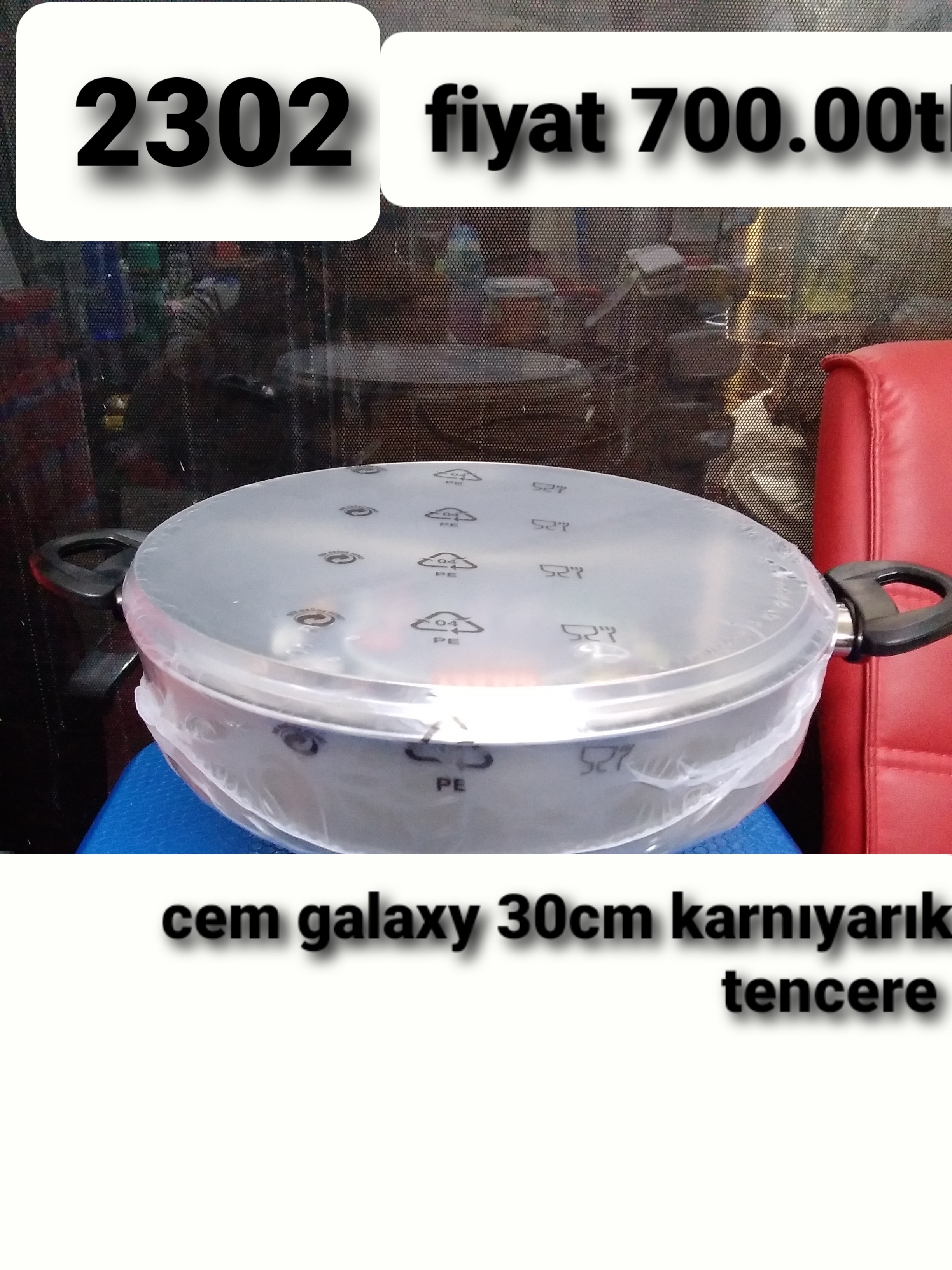 CEM GALAXY30 CM KARNIYARIK TENCERE 2302