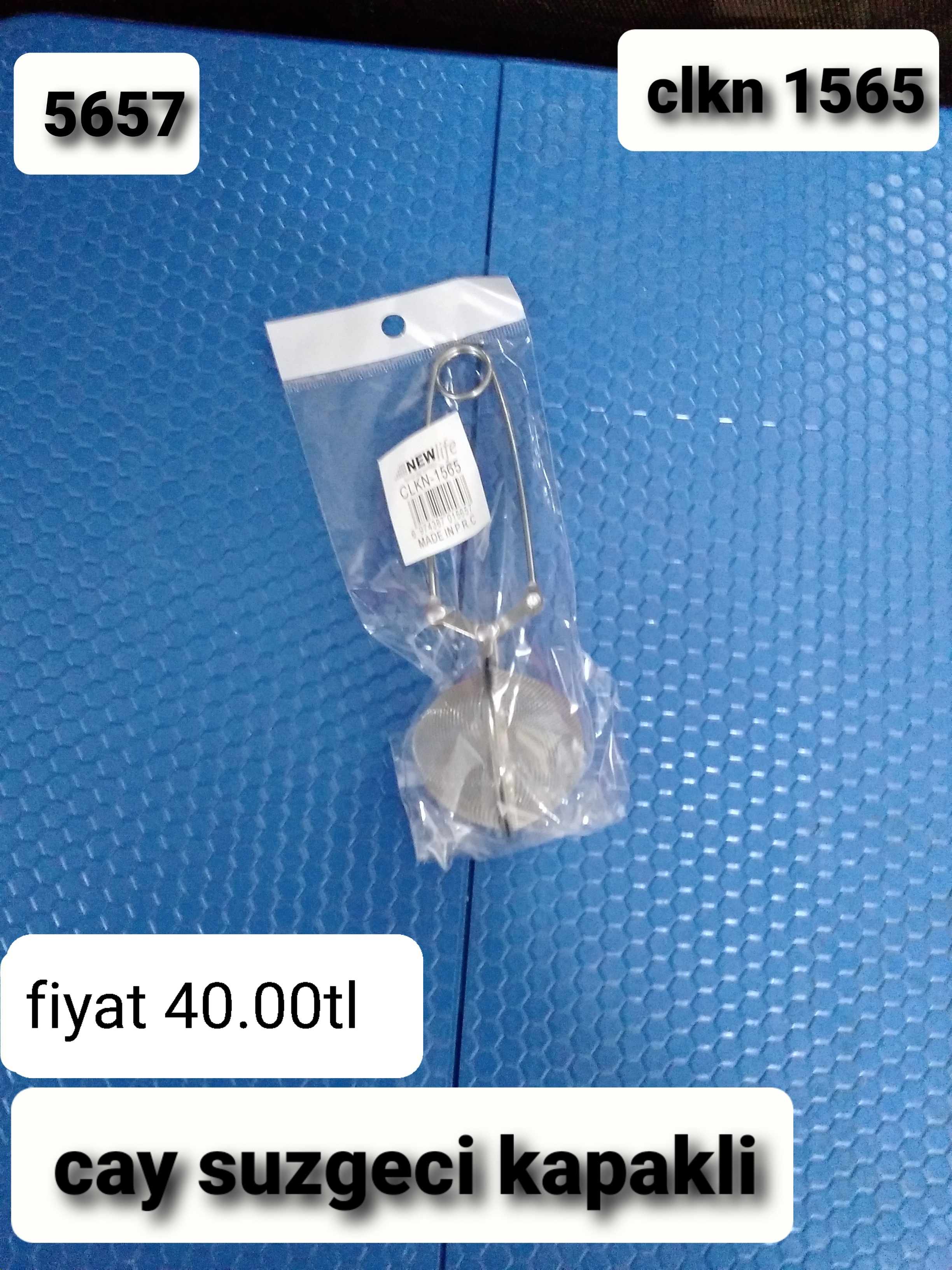 ÇAY SÜZGEÇİ KAPAKLI 5657