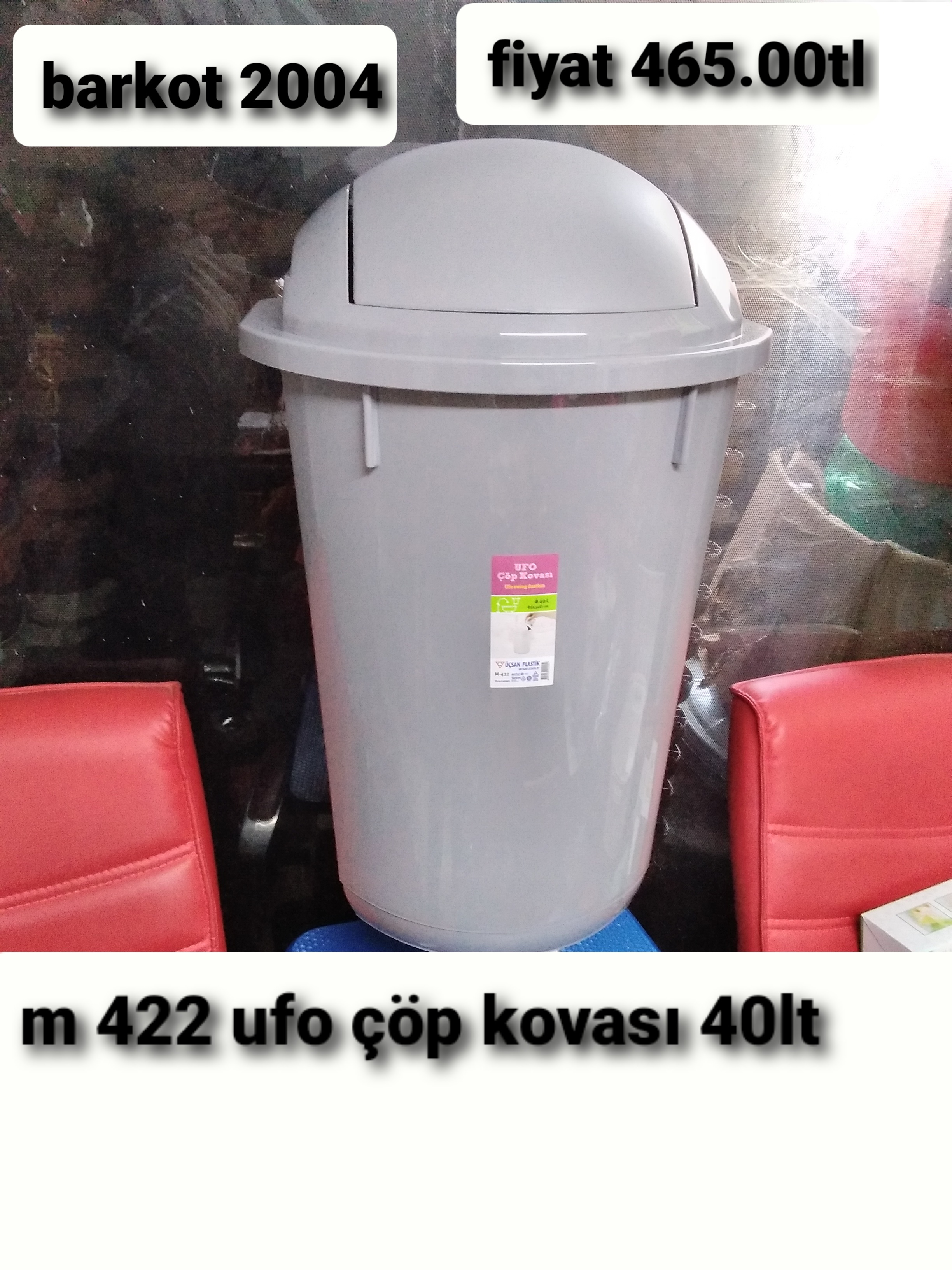 UFO ÇÖP KOVASI 40LT 2004 